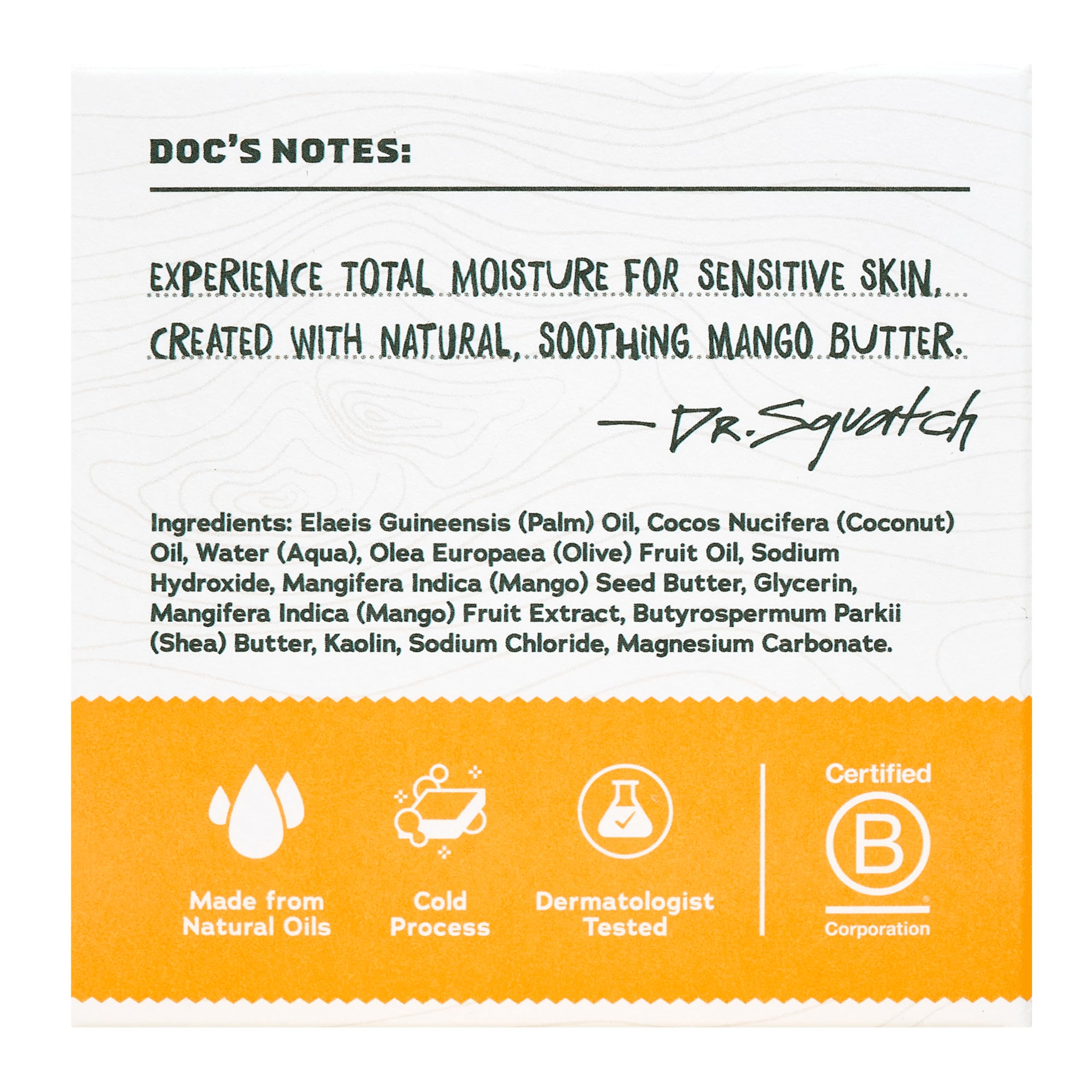 Dr. Squatch Natural Men’s Bar Soap - Cold Process Body Soap Bar with Natural Oils - Gifts for Men - Birchwood Breeze, Fresh Falls & Wood Barrel Bourbon (5 oz, 3-Pack)