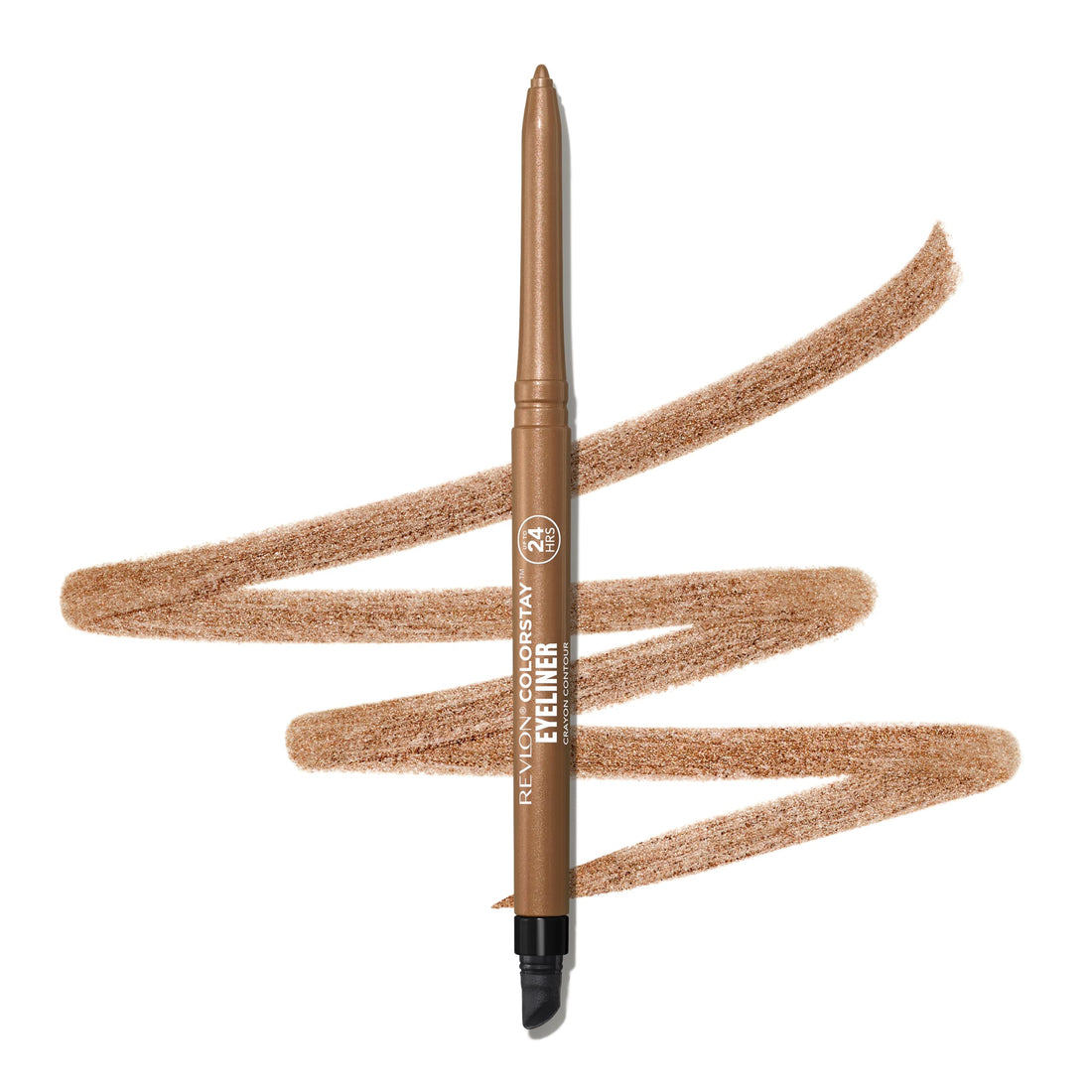 Revlon ColorStay Pencil Waterproof Eyeliner, Smudge-Proof, Eye Makeup with Built-In Sharpener, 201 Black, 2 pack