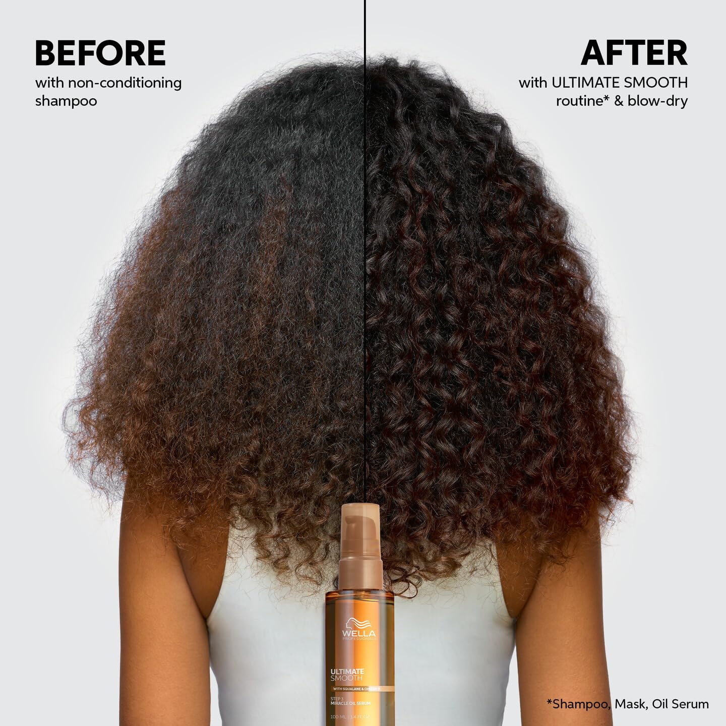 Wella Professionals Ultimate Smooth Miracle Oil Serum - Hair Oil With Squalane & Omega 9 - For Dry, Dull & Frizzy Hair (