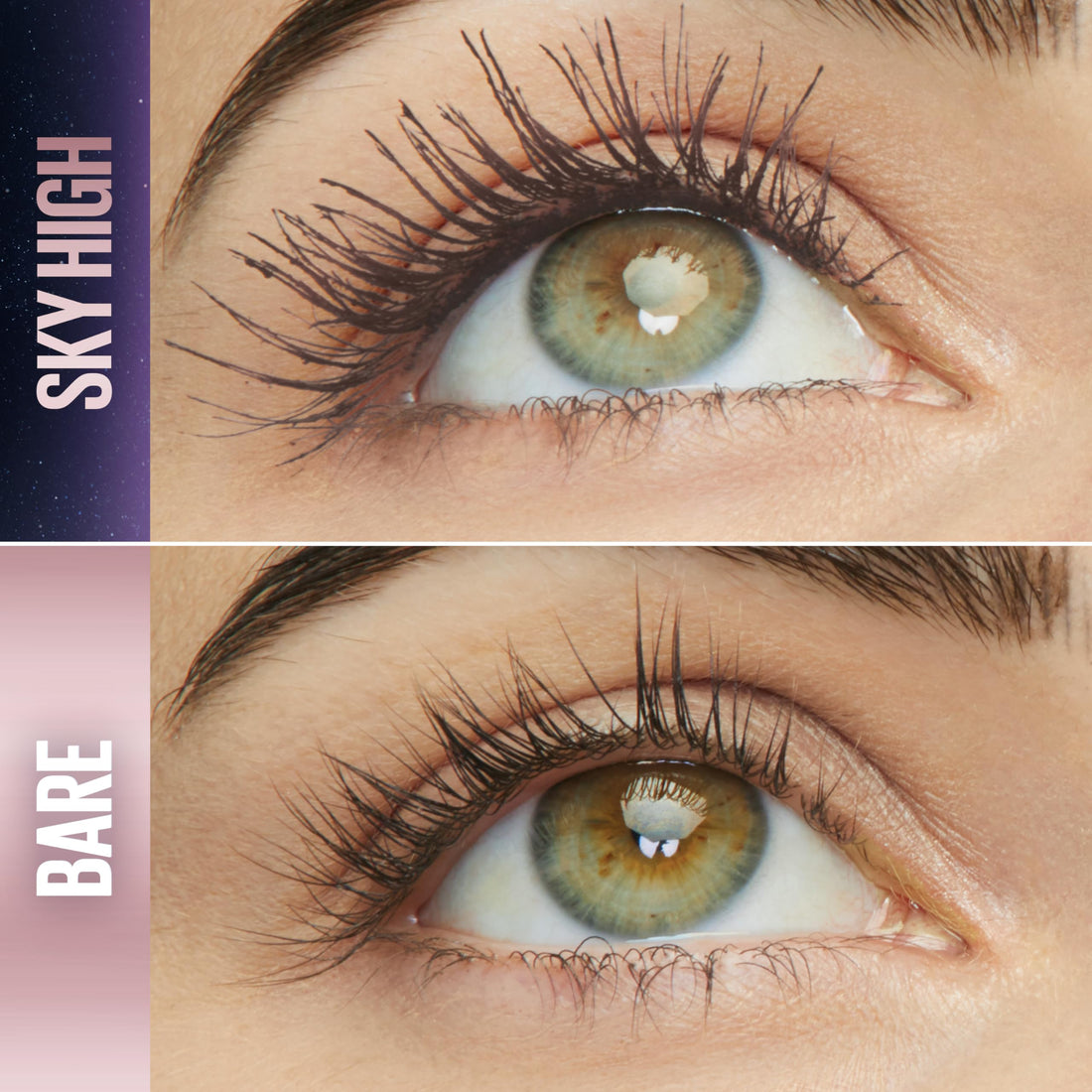 Maybelline New York Lash Sensational Sky High Mascara, Volumising & Lengthening Mascara, Washable Flake-Free Formula Infused with Bamboo Extract & Fibres, 7 ml, Shade: Brown Halalzen