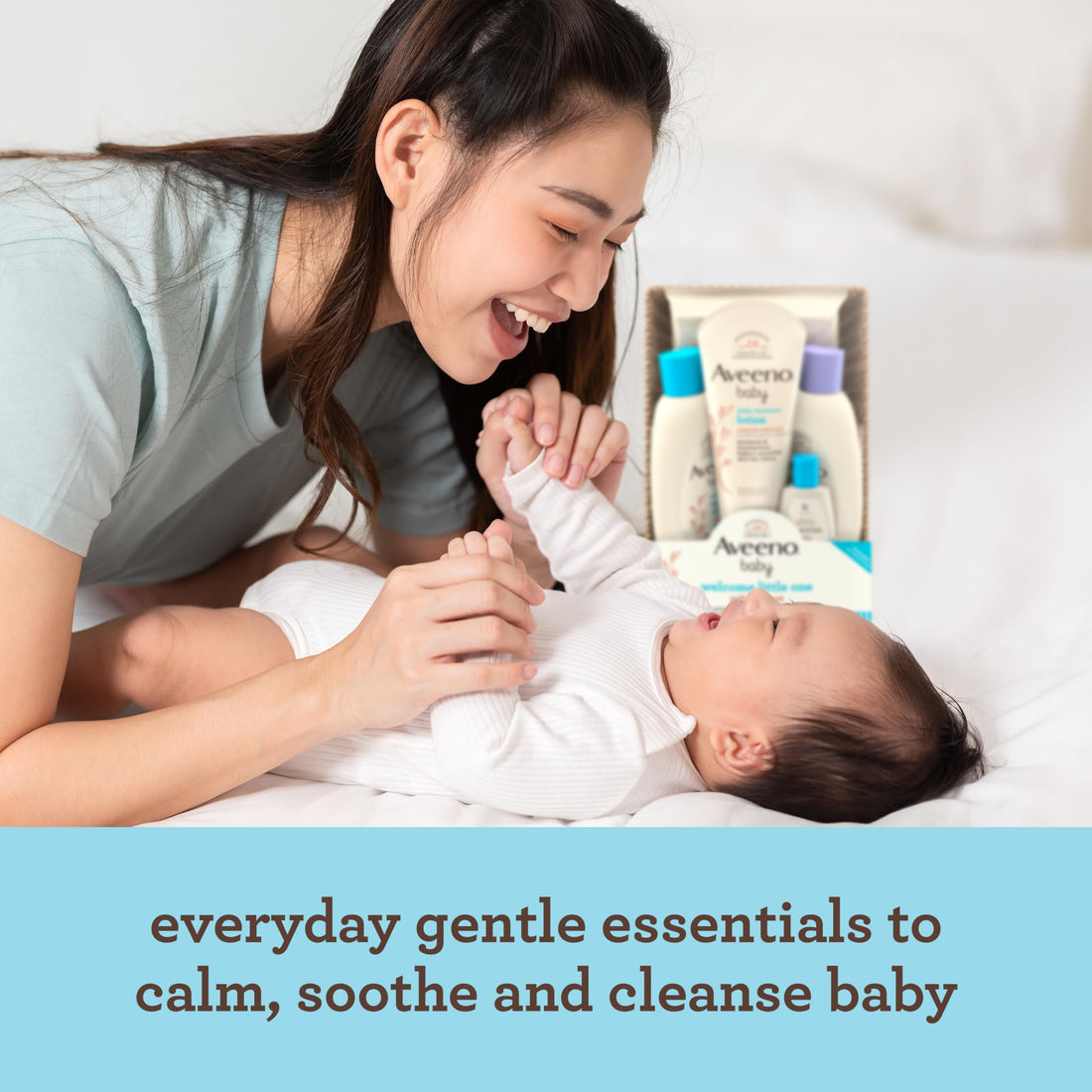 Aveeno Baby Daily Moisture Body Lotion for Sensitive Skin, Hypoallergenic Moisturizing Baby Lotion with Nourishing Oatmeal to Deeply Moisturize Baby's Skin, Fragrance-Free, 18 fl. oz Halalzen