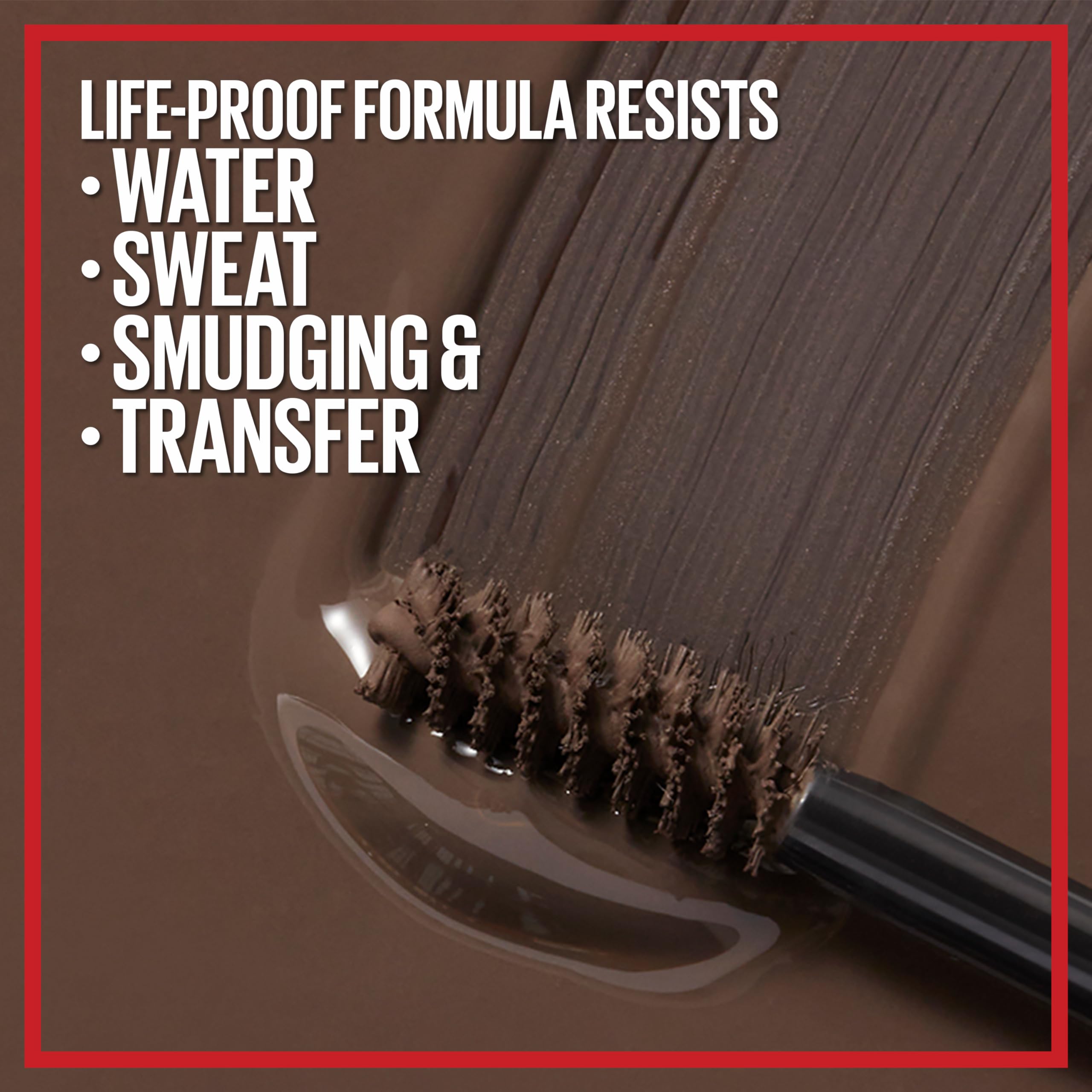 Maybelline Eyebrow Gel Tint, Waterproof And Smudge Proof, Long-Lasting Peel Off Tint For Evenly-Filled, Naturally Full Brows For Up To 3 Days, Deep Brown