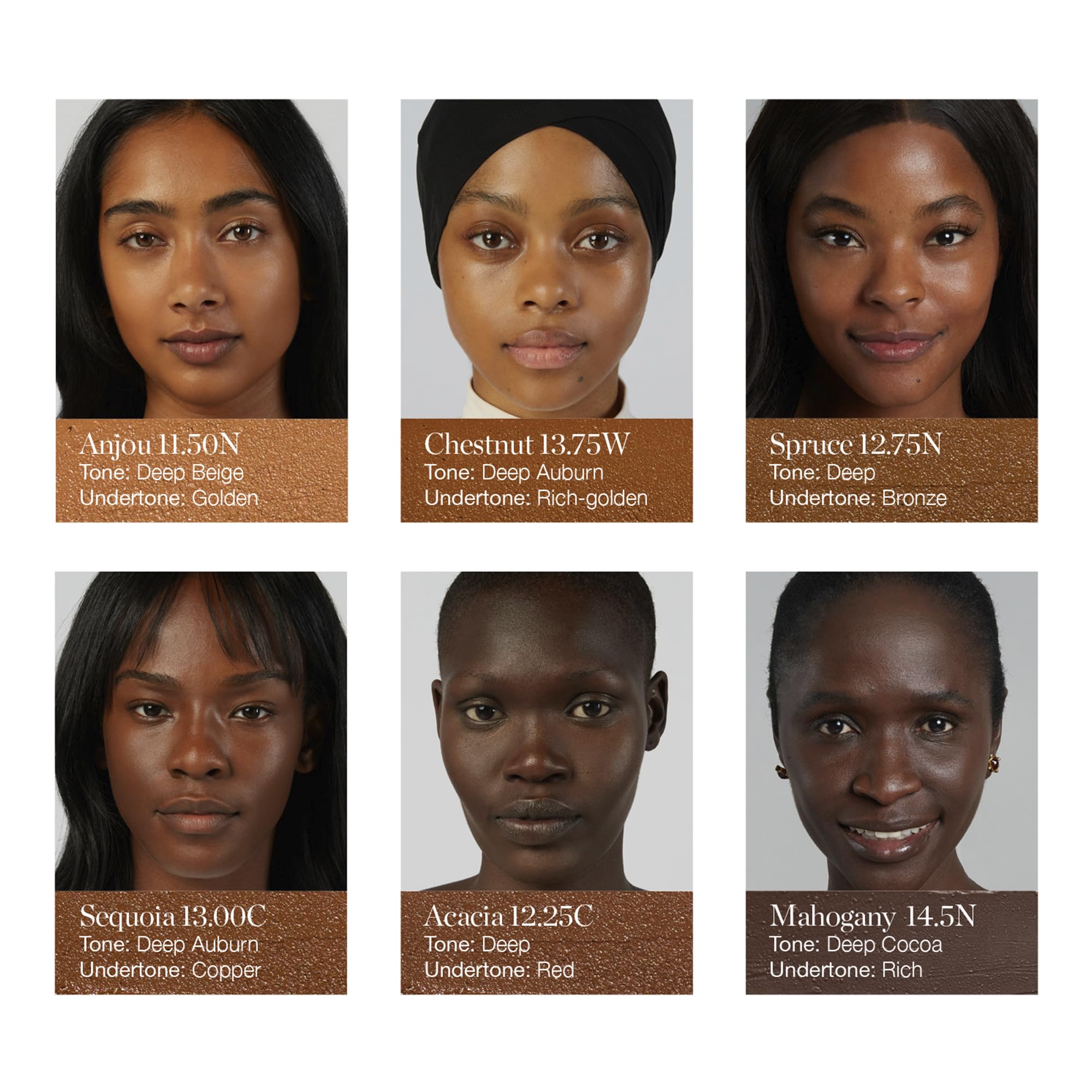 Ogee Sculpted Complexion Foundation Stick (Mahogany 14.5N - Deep Cocoa, Rich Undertones) Full Coverage Foundation Makeup - Instantly Balance & Even Complexion - 70% Organic Ingredients
