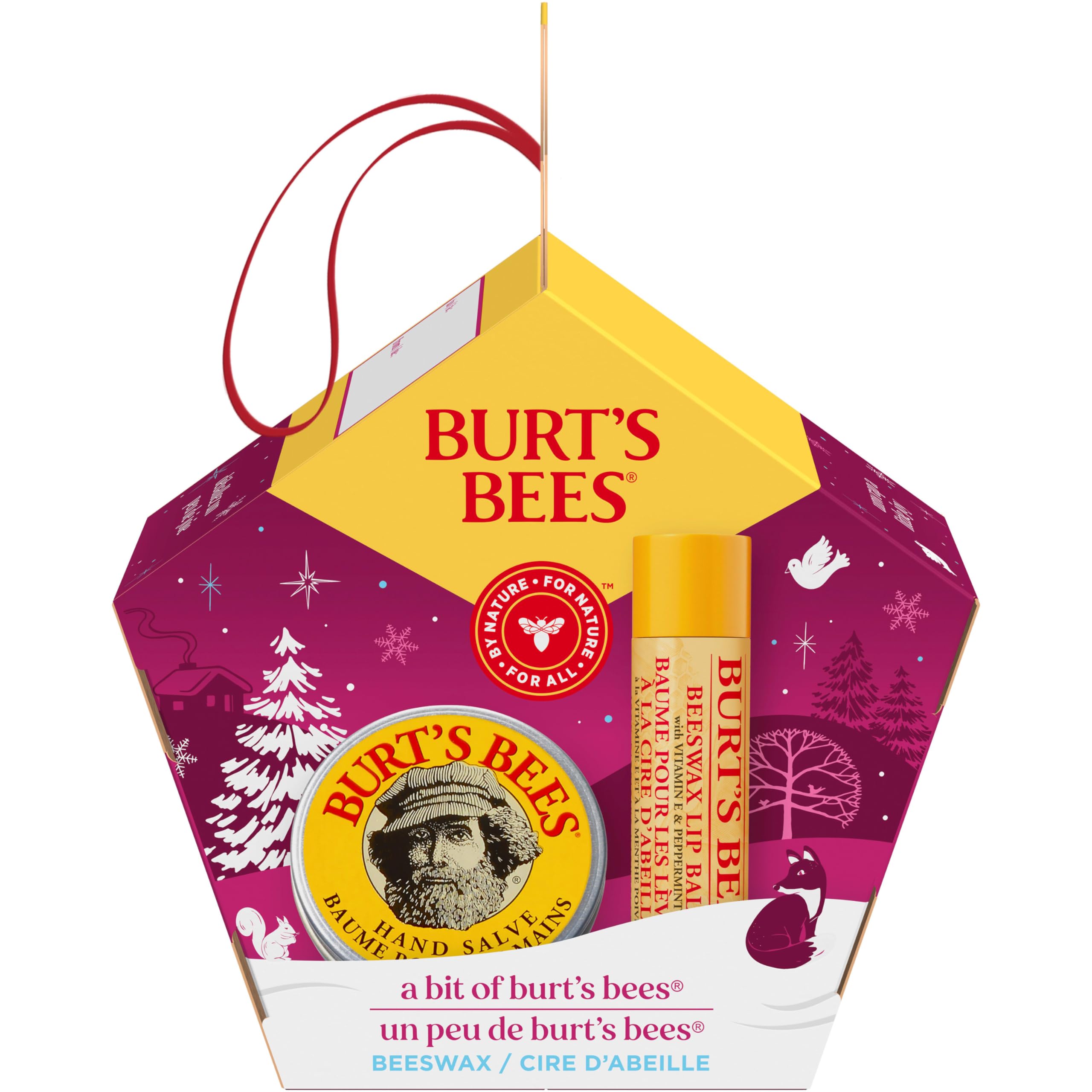 Burt's Bees Lip Balm Pomegranate, Moisturising Lip Balm With Beeswax & Vitamin E, 100% Natural Origin, 4.25g Halalzen