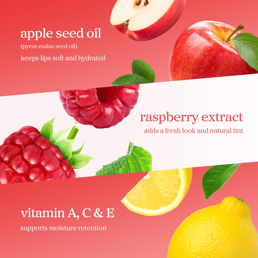 NOONI Korean Vegan Lip Oil - Appleberry | Lip Stain, Gift, Long-Lasting, Moisturising, Plumping, Revitalising for Dry Lips, Waterproof, No Peel Off, 0.12 Fl Oz