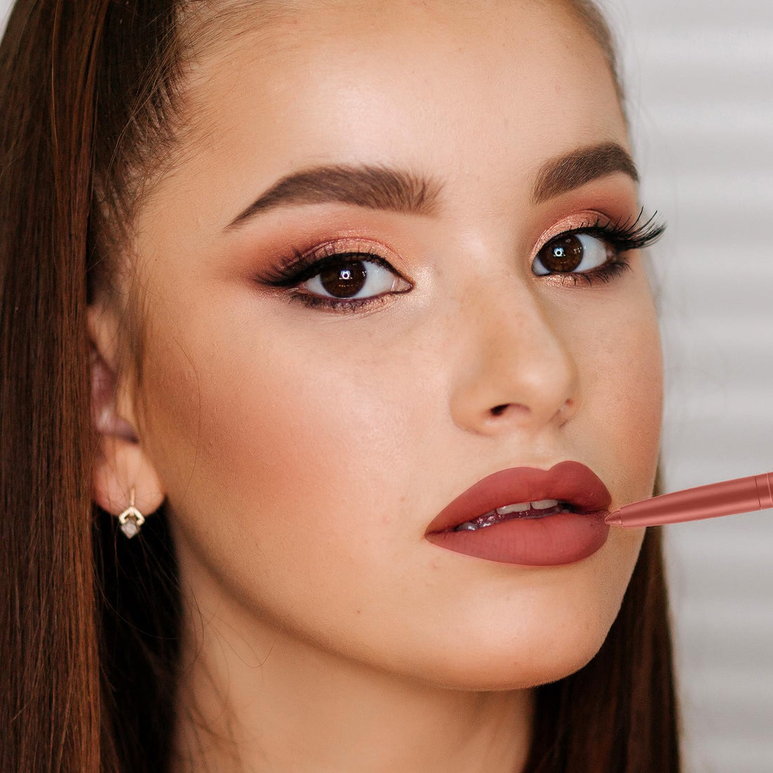 LANGMANNI 6 Matte Lipstick with 6 Lipliners Durable Lip Gloss,Long-Lasting&Waterproof Non-Stick Cup High Pigmented Velvet Lipgloss Kit,Beauty Cosmetics Gift for Girls(12PCS) Halalzen