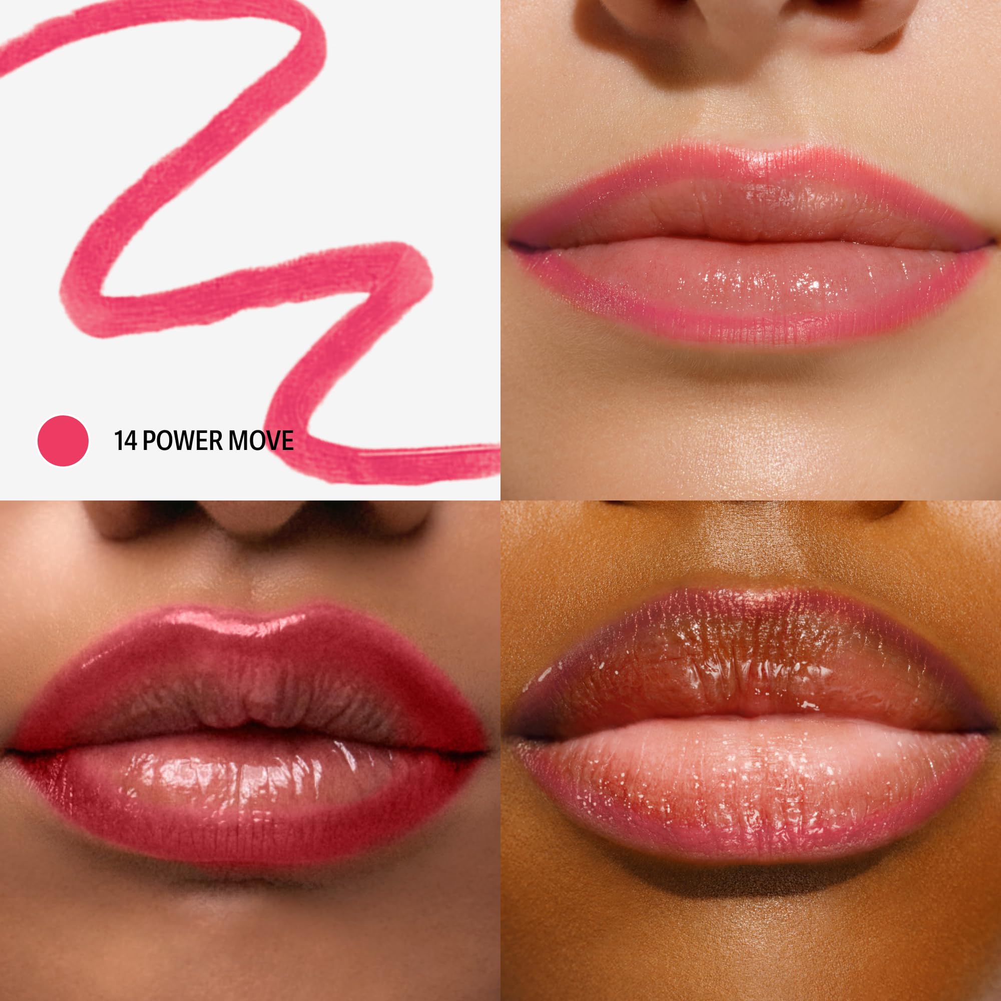 Sacheu Lip Liner STAY-N Peel Off Lip Stain - Long Lasting Waterproof Lip Tint with Hyaluronic Acid & Vitamin E – Transfer Proof Matte Finish, Vegan & Cruelty-Free (Deep Bundle) Halalzen