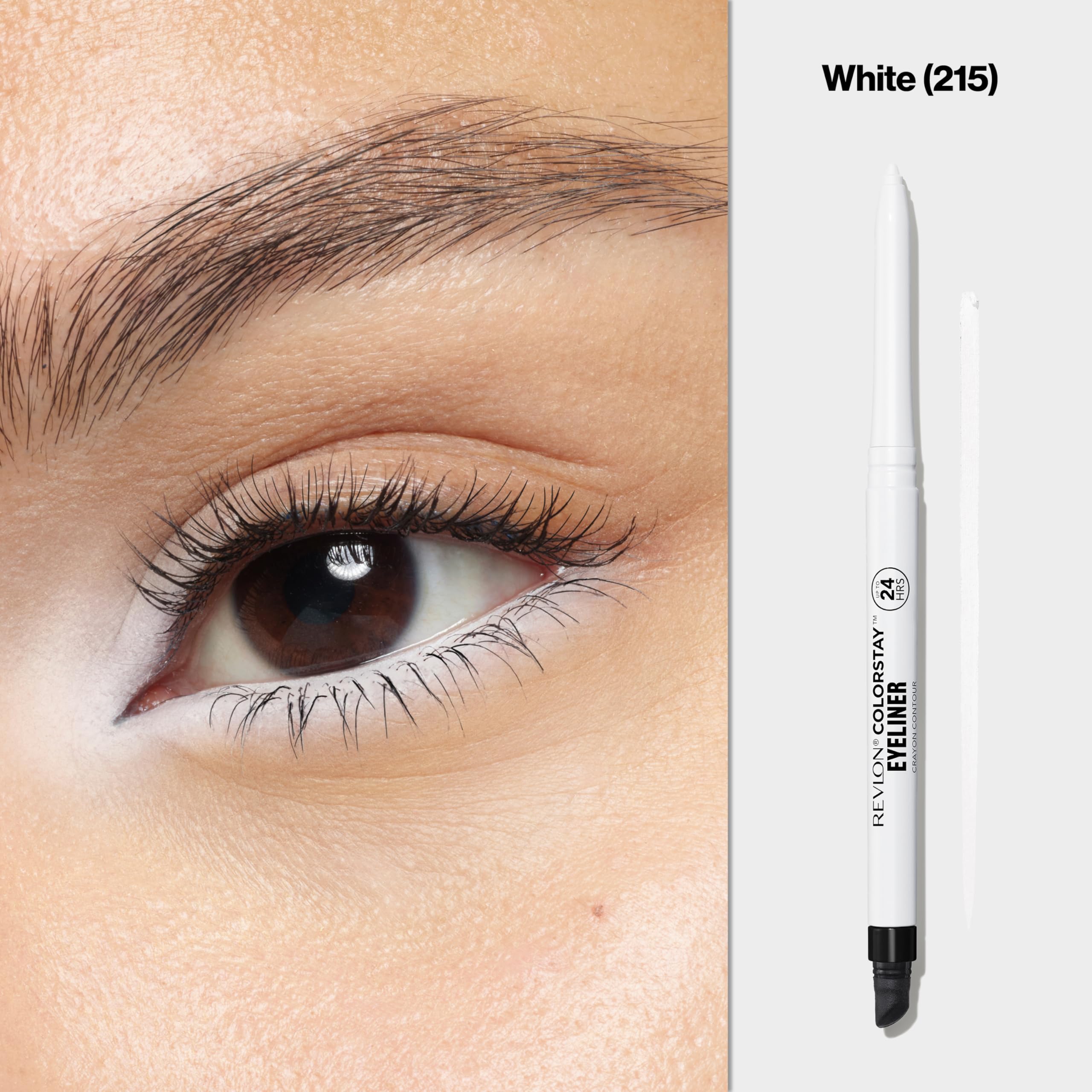Revlon ColorStay Pencil Waterproof Eyeliner, Smudge-Proof, Eye Makeup with Built-In Sharpener, 201 Black, 2 pack
