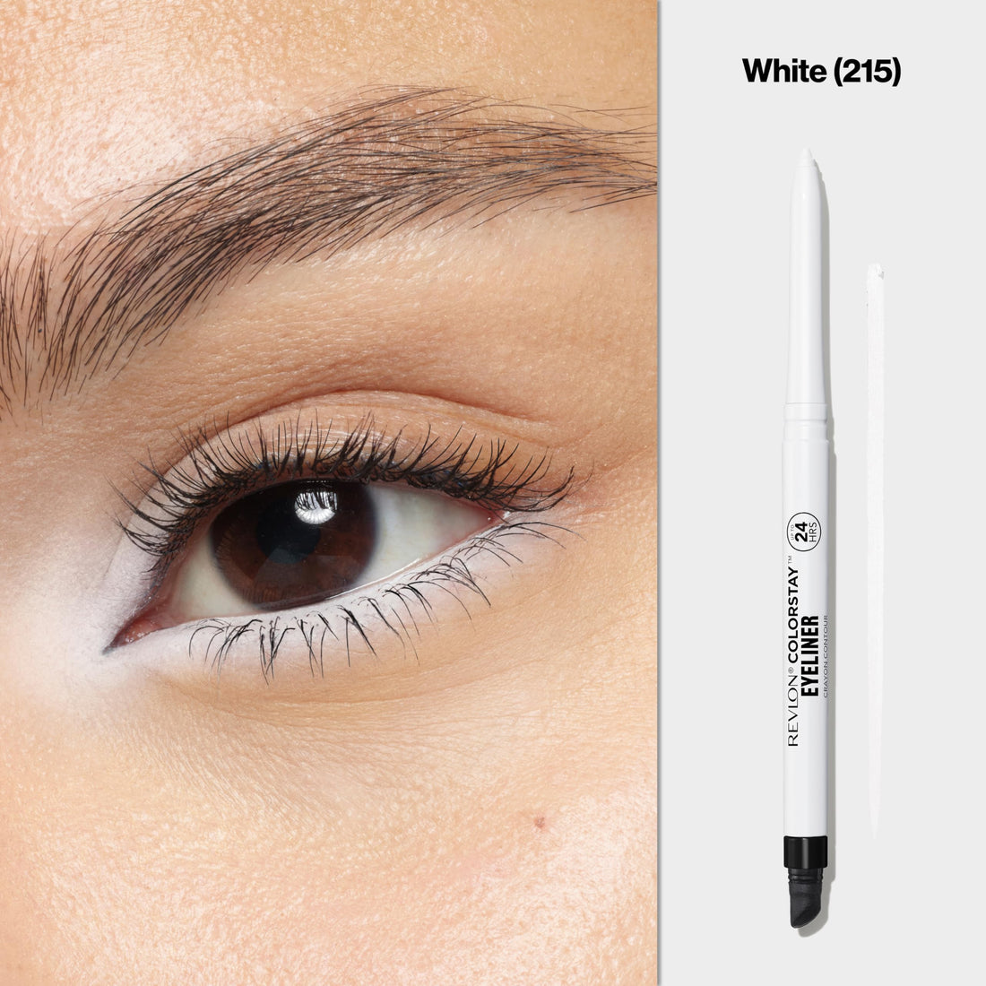 Revlon ColorStay Pencil Waterproof Eyeliner, Smudge-Proof, Eye Makeup with Built-In Sharpener, 201 Black, 2 pack
