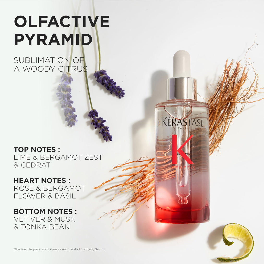 Kérastase Genesis Hair Serum, For Weakened Hair Prone to Hair Loss, With Ginger Root & Edelweiss Flower