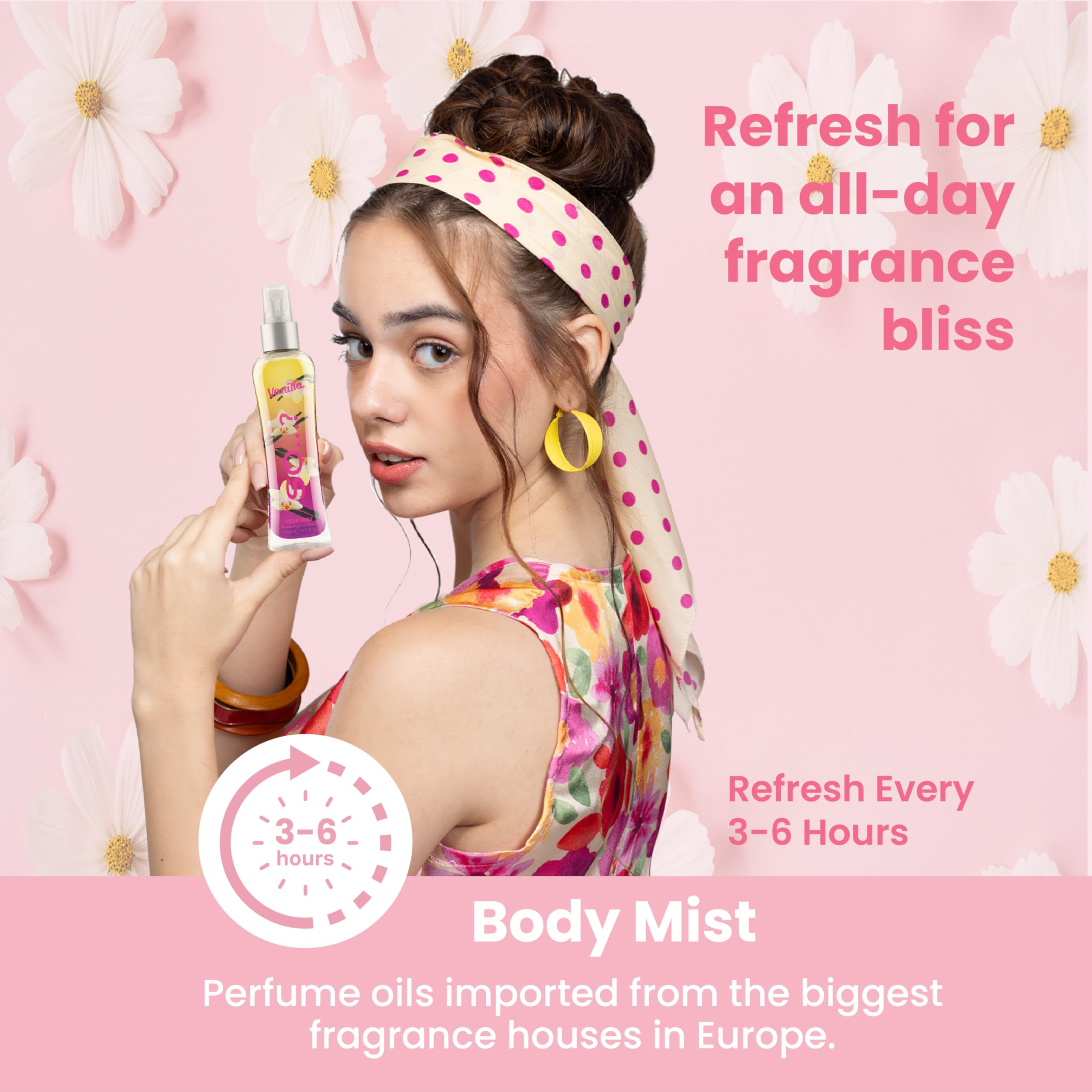 Body Mist By So…? Womens Vanilla Body Mist Fragrance Spray, Travel Size, 100 ml, 1 piece Halalzen