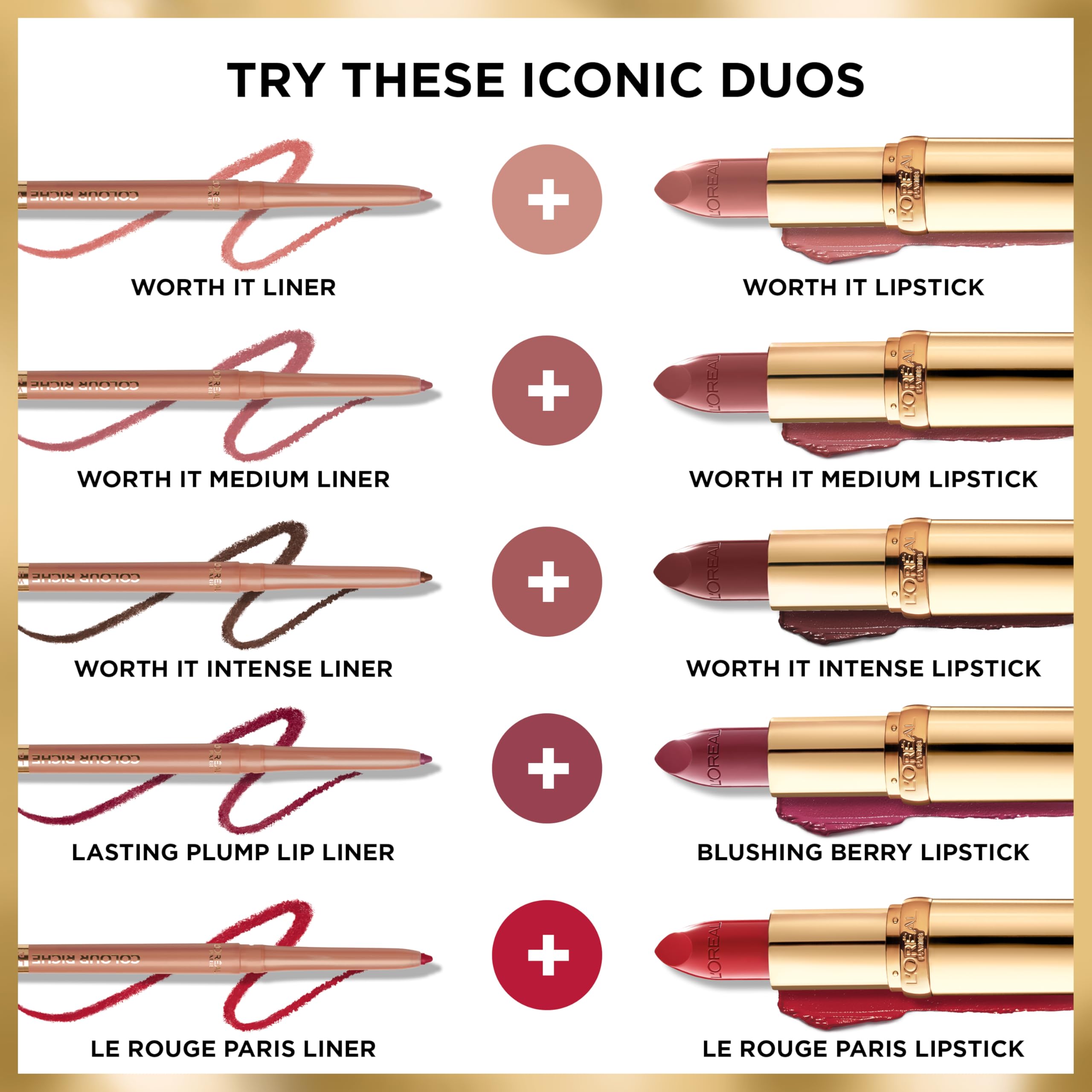 L'Oreal Paris Colour Riche Original Creamy, Hydrating Satin Lipstick with Argan Oil and Vitamin E, Ballerina Shoes , 1 Count
