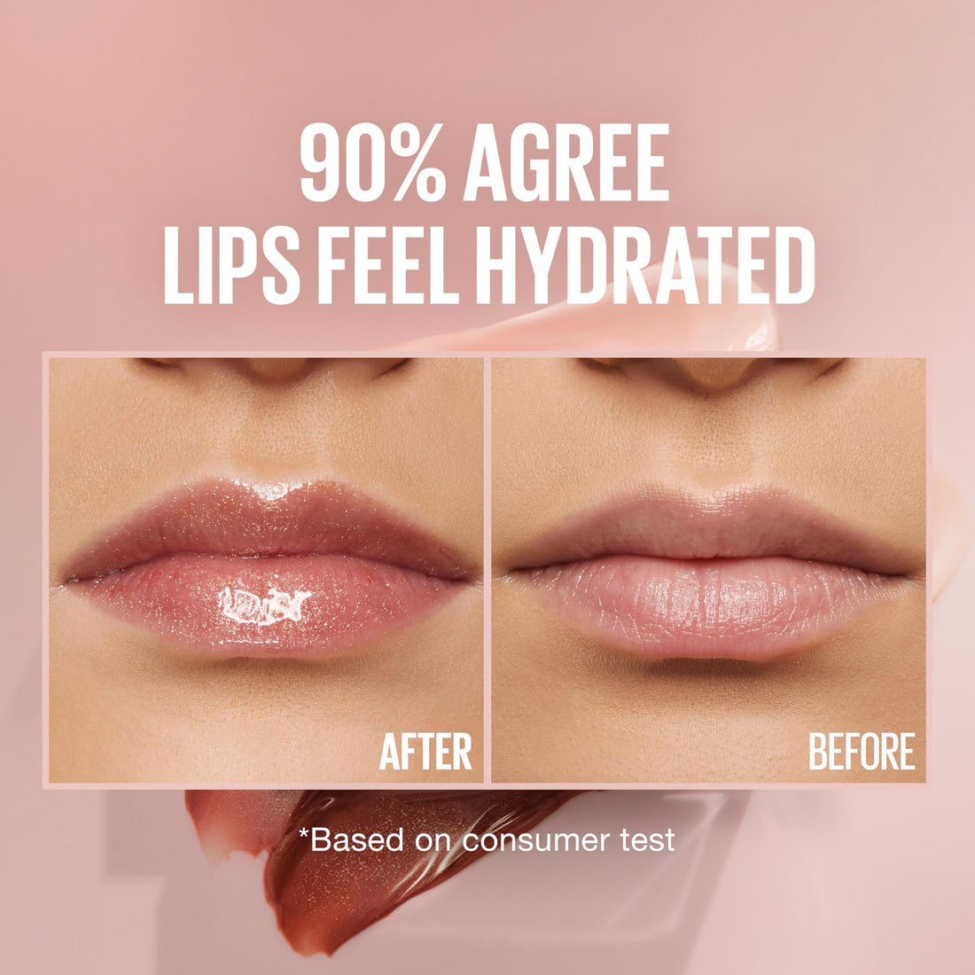 Maybelline Lifter Gloss, Hydrating Lip Gloss with Hyaluronic Acid, Ice, Pink Neutral, 0.18 Ounce