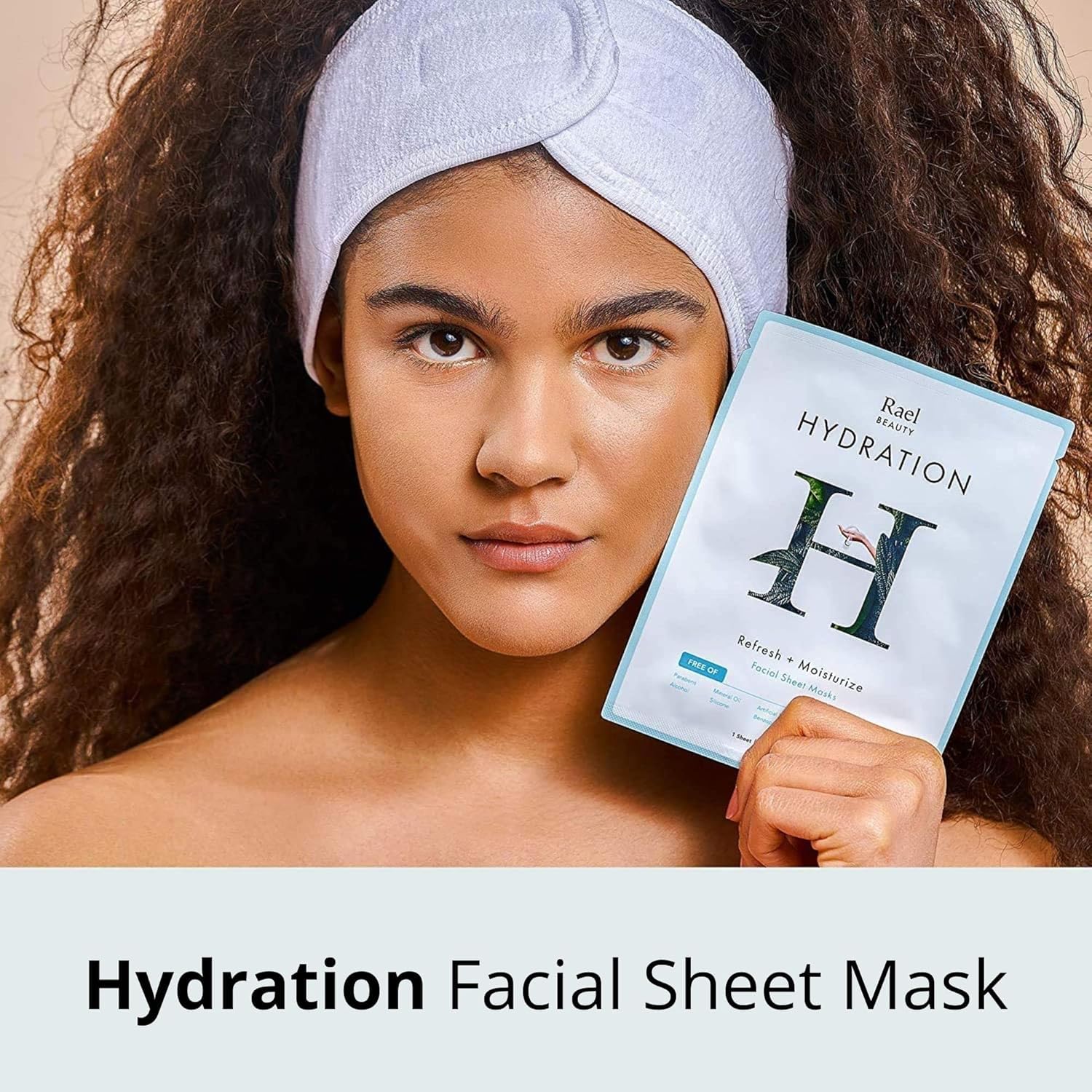 Rael Face Mask Skin Care, Collagen Face Masks - Bamboo Facial Sheet Mask, Korean Skincare, with Collagen Essence and Fruit Extracts, Nourishing and Moisturizing, All Skin Types (Collagen, 5 Sheets) Halalzen