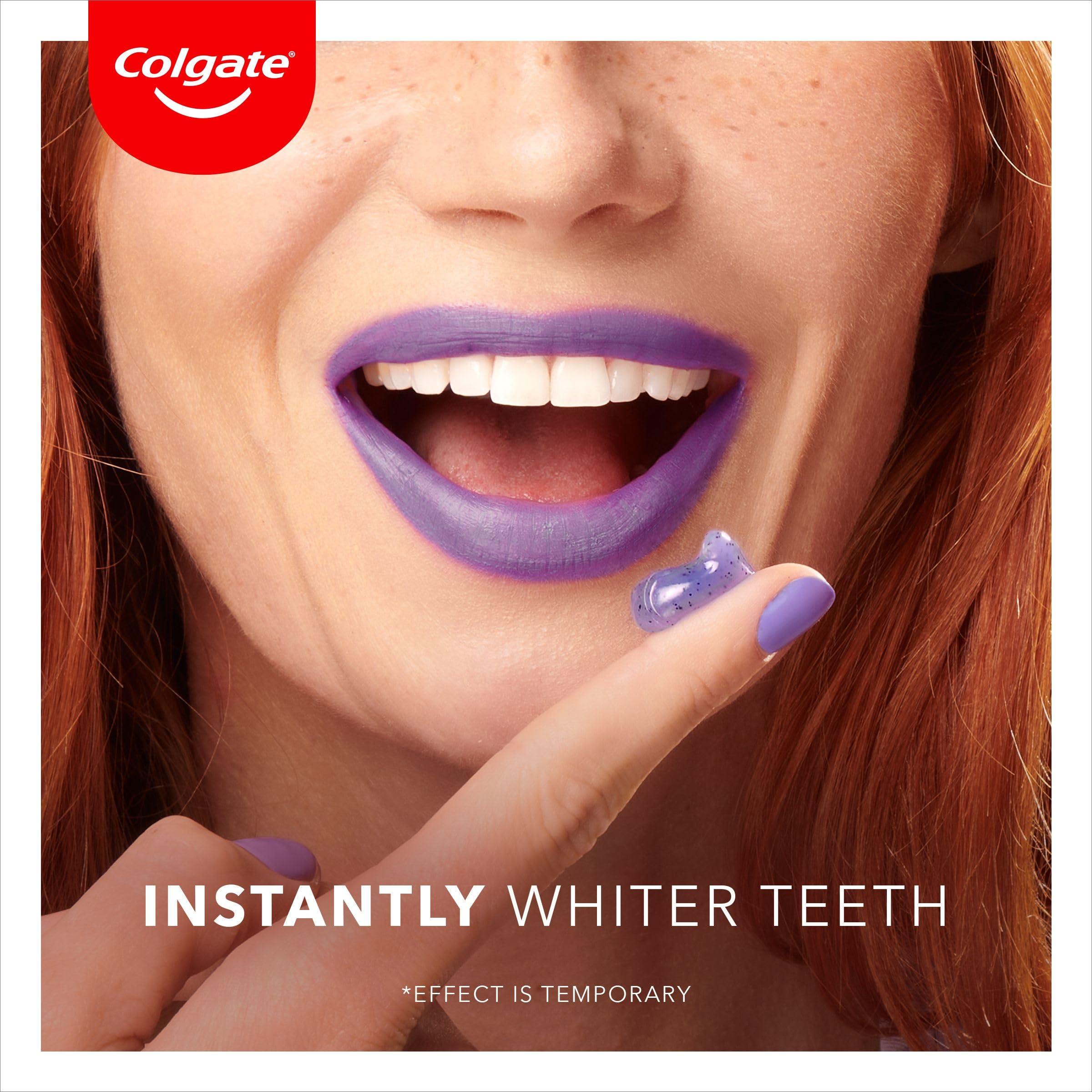 Colgate Max White Optic Toothpaste 4X75ml - Teeth Whitening Toothpaste - Clinically Proven Formula - Removes up to 100% of Surface Stains - Optic Brighteners Instantly Whiten Teeth