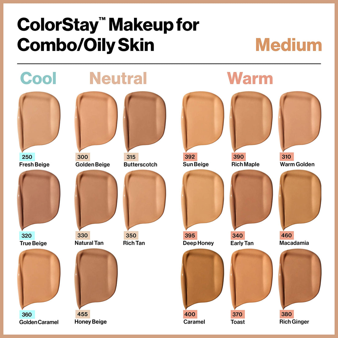 Revlon Colorstay Liquid Foundation Makeup for Combination/Oily Skin SPF15 Medium to Full Coverage (30ml) Matte Finish, Buff (150) Unisex Halalzen