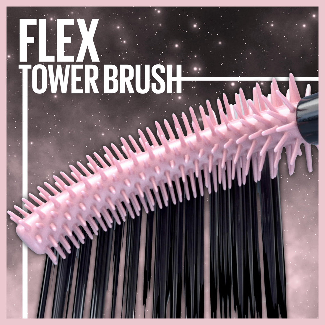 Maybelline Lash Sensational Sky High Washable Mascara Make-up, Volumen, Verlängerung, Definition, Schwung, Multiplikation, aufbaufähige Formel, Very Black, 1 Stück