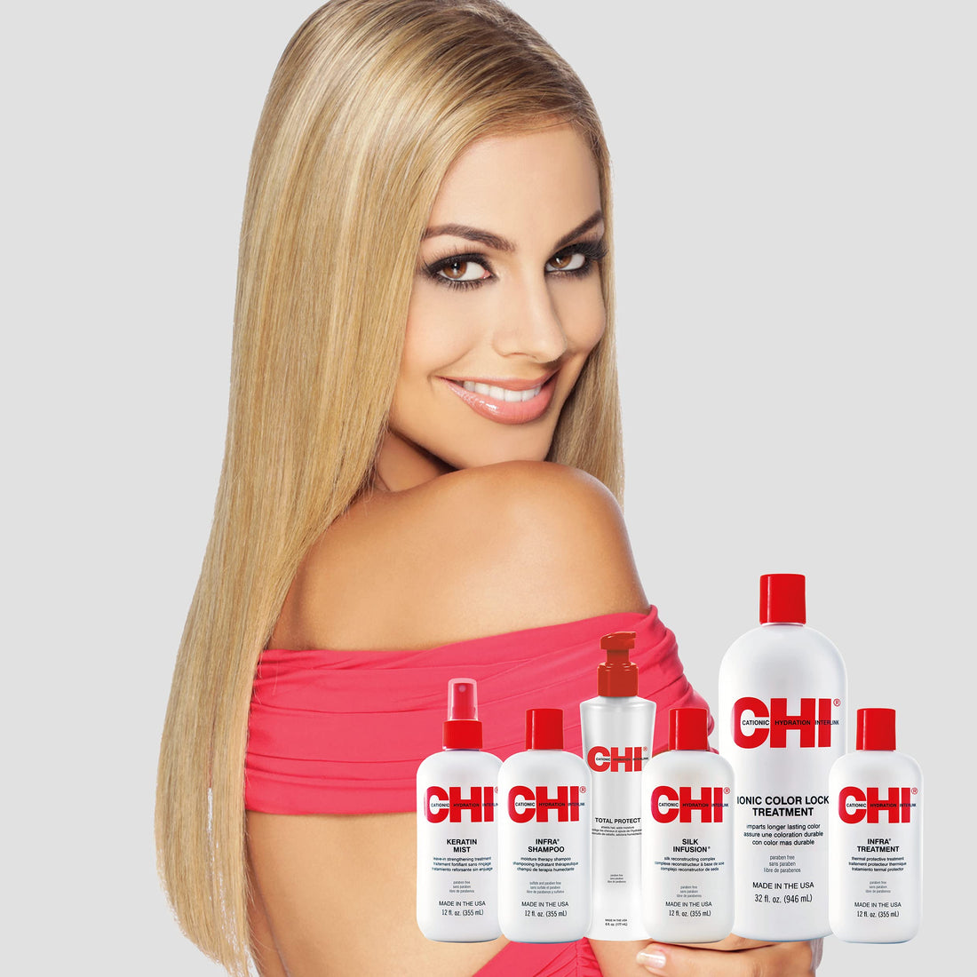CHI Infra Silk Infusion, Silk Reconstructing Leave-In Hair Treatment for Creating Smooth, Shiny, Strong Hair, 2 Oz Halalzen