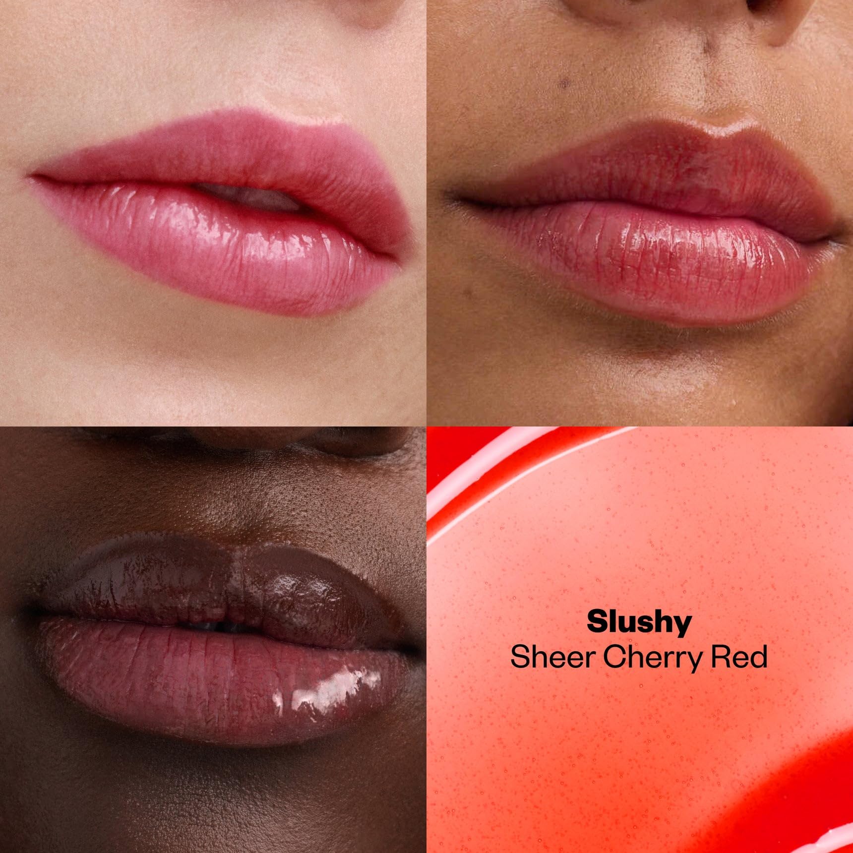 Kosas Wet Lip Oil Gloss - Hydrating Lip Plumping Treatment with Hyaluronic Acid & Peptides, Non-Sticky Finish (Malibu) Halalzen