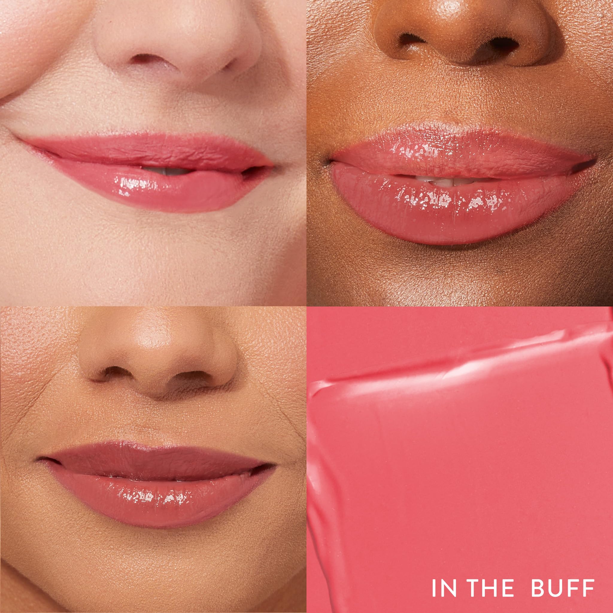 LAURA GELLER NEW YORK Jelly Balm Moisturizing Tinted Lip Balm - A Latte Love - Hydrating Vitamin E - Semi-Shine Finish