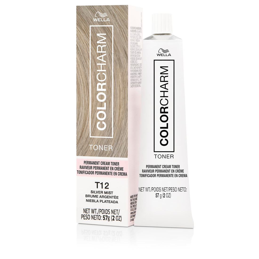 COLORCHARM Permanent Crème Hair Toner | Free of Animal-Derived Ingredients, Parabens Free & Gluten Free | 2 oz