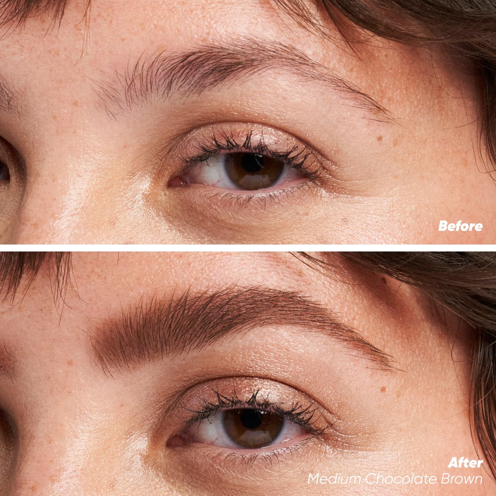 Kosas Air Brow Tinted Eyebrow Gel – Volumizing Brow Gel with Flexible Long-Lasting Hold, Soft Brown