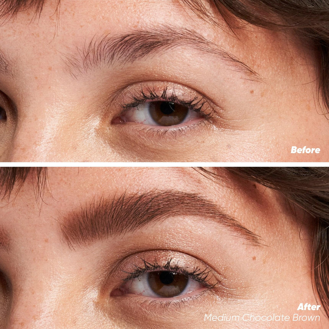 Kosas Air Brow Tinted Eyebrow Gel – Volumizing Brow Gel with Flexible Long-Lasting Hold, Soft Brown