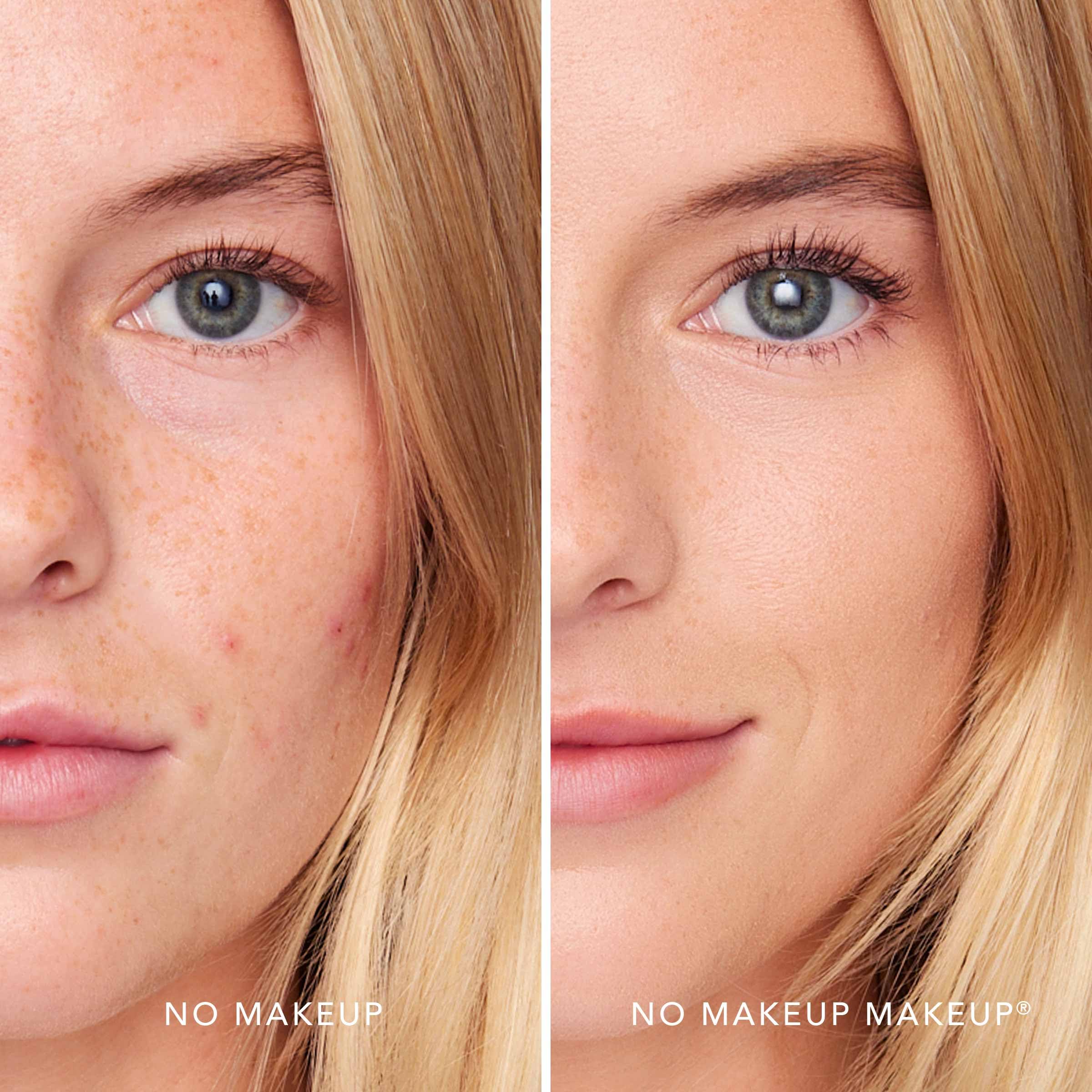 No Makeup Makeup Foundation, Weightless Cream-Balm Formula Conceals, Corrects and Camouflages with Skin-Tone Adaptive Flexshade Technology, Buildable, Long-Lasting, Cruelty-Free, Vegan, Golden Tan