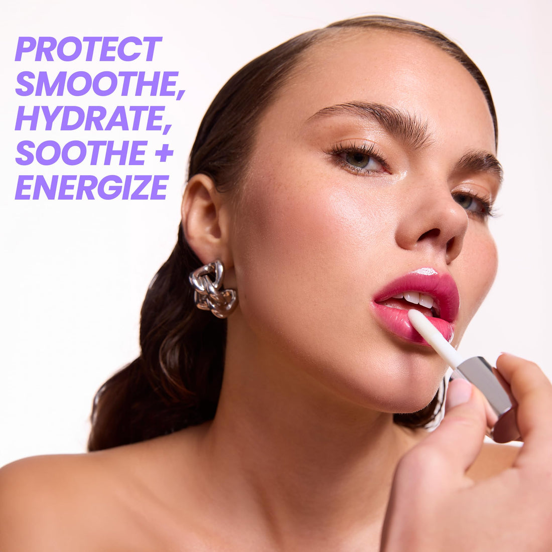 Wonderskin Lip Oil Rehab Serum - Tinted Lip Oil, Hydrating, Moisturizing, and Non-Sticky Deep Red Tint Serum for Dry Lips (Honey) Halalzen
