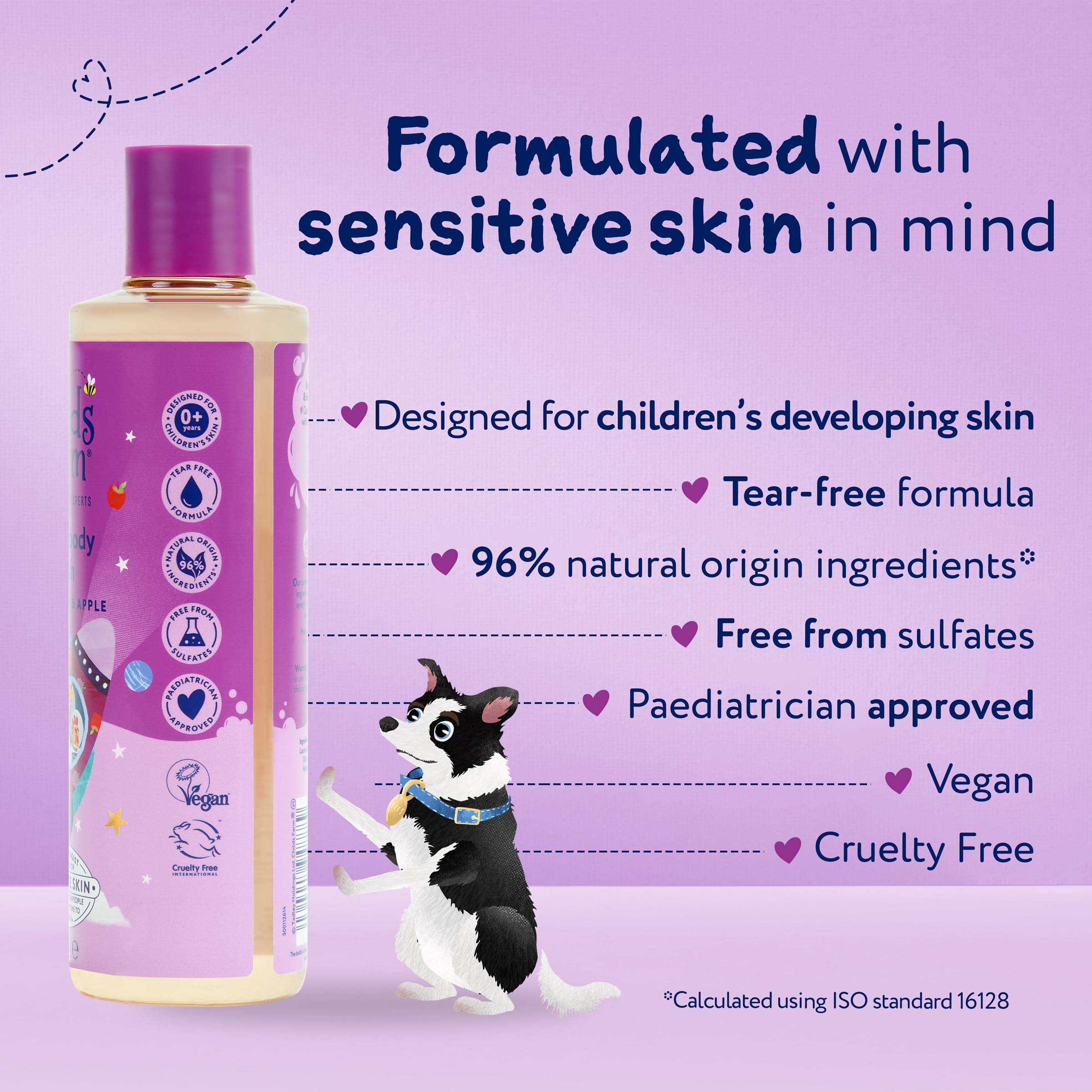 Childs Farm Kids 3 in 1 Swim, Strawberry & Mint - Body Wash, Shampoo & Conditioner | Tear-free | Suitable for Dry, Sensitive Skin, 250ml