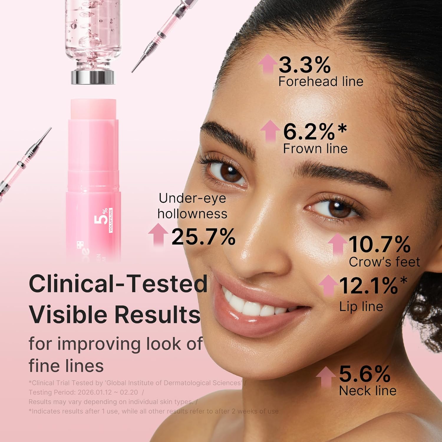medicube PDRN Pink Collagen Volume Multi Balm Stick | Volufiline, PDRN, NAD, Collagen | Face & Body Balm for Under-Eyes, Neck, Forehead, Smile Lines, Lips | Plumping, Radiance, Line Care | K-Beauty Halalzen
