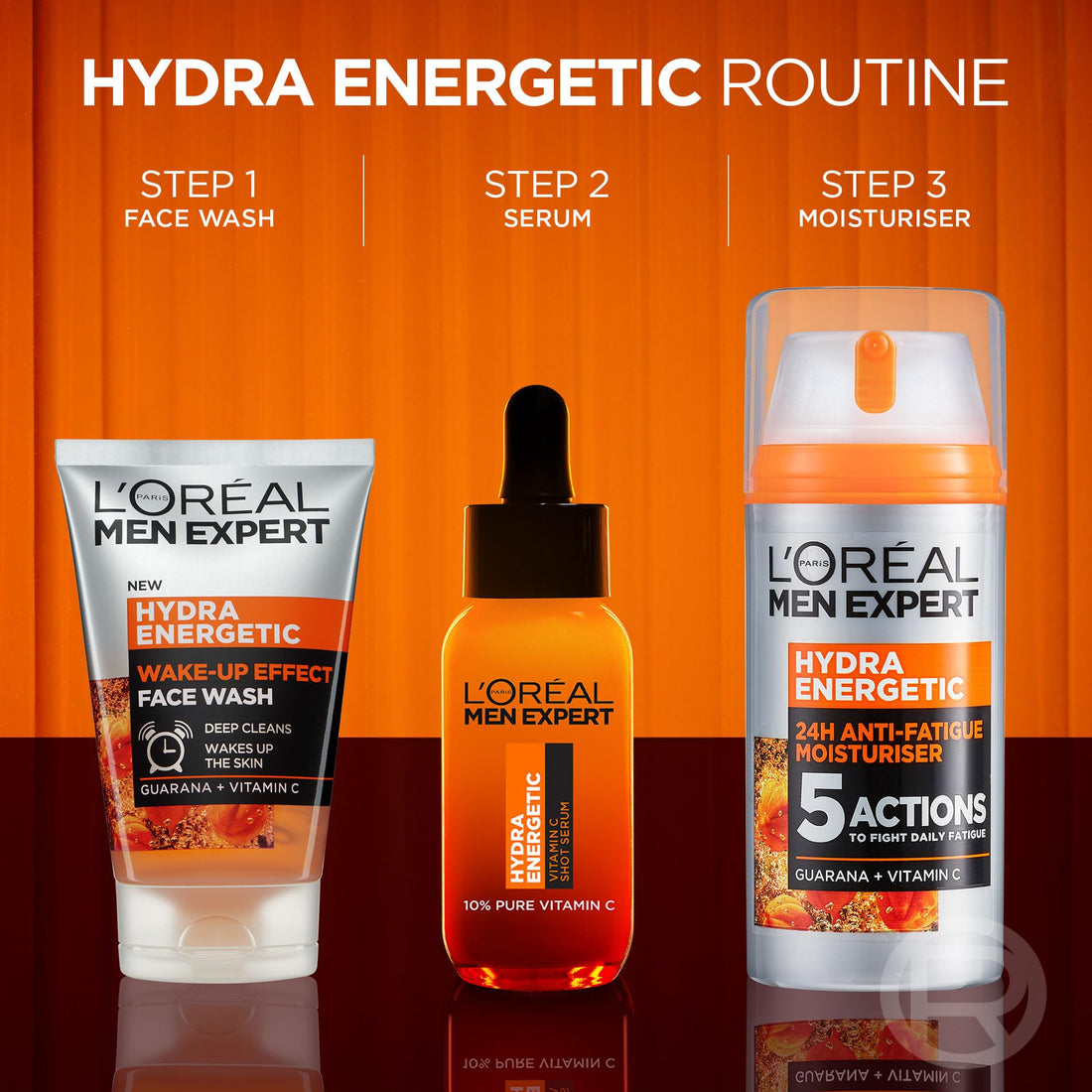 L'Oreal Men Expert Power Age Moisturiser, Hydrating & Revitalising Hyaluronic Acid Moisturiser for Men, designed for Ageing, Dry & Dull Skin 100ml, 1