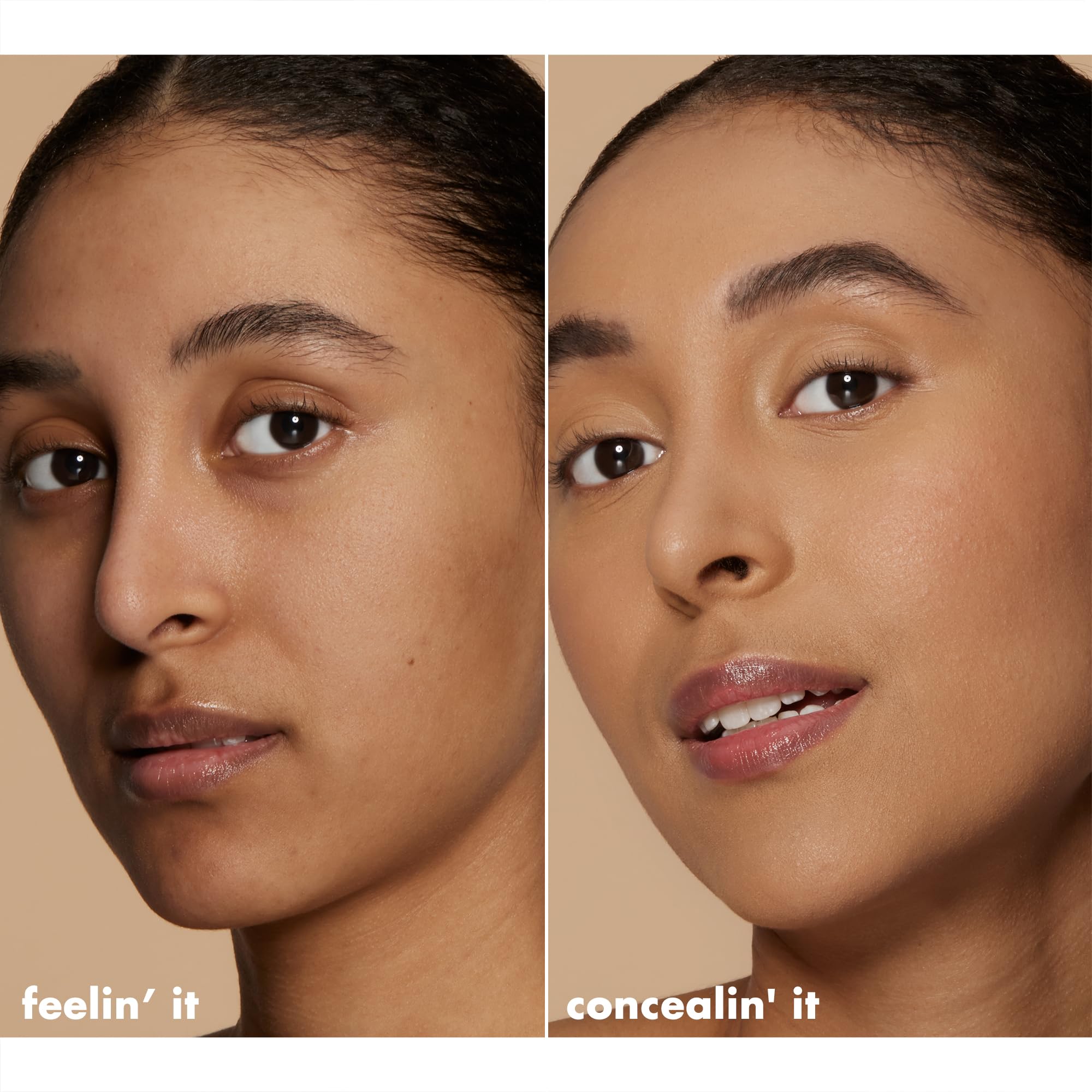 e.l.f. Hydrating Camo Concealer, Satin Finish, Conceals, Corrects & Highlights, Fair Warm, 0.203 Fl Oz (6mL) Halalzen