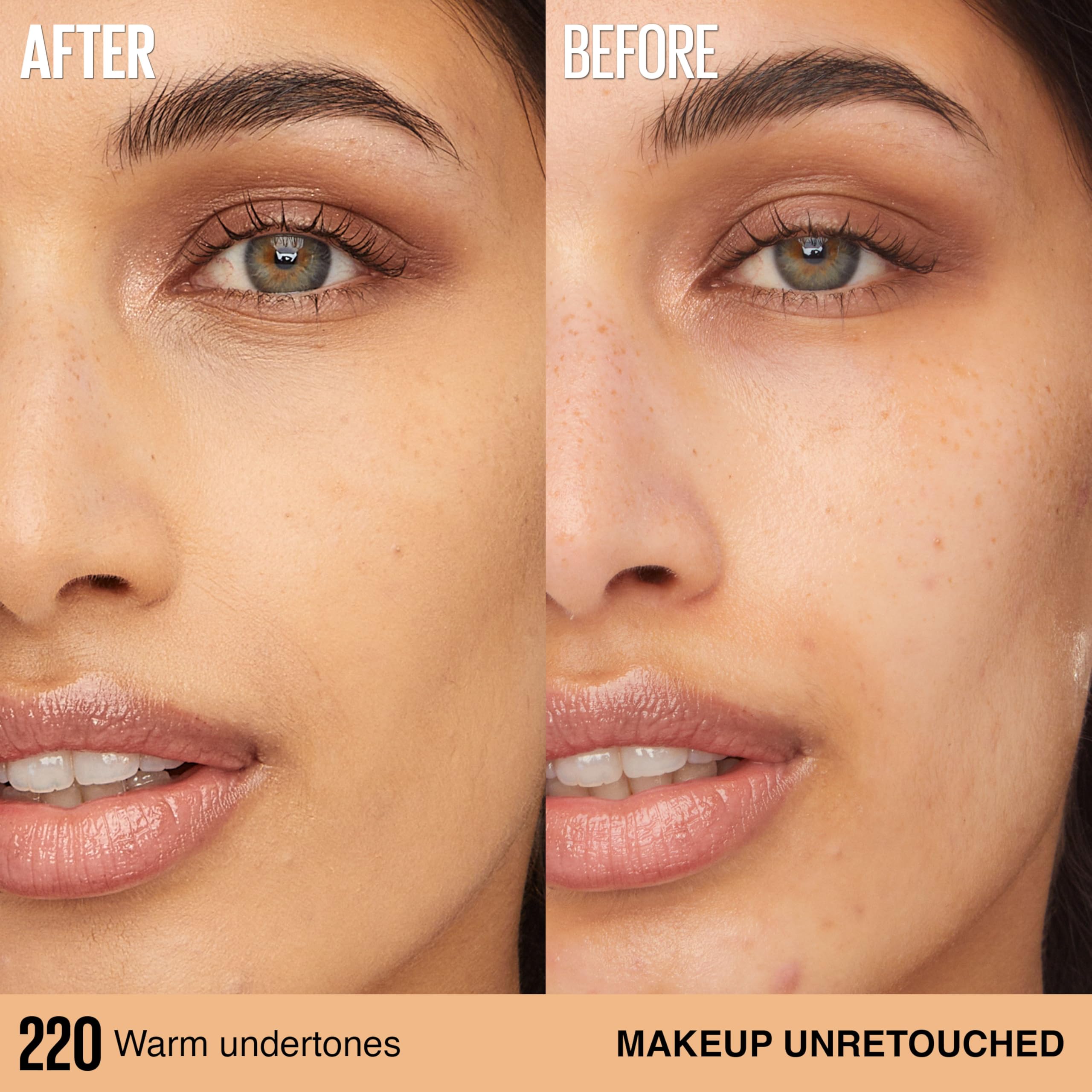Maybelline Super Stay Lumi-Matte Foundation, Lightweight and Buildable Full Coverage Foundation Makeup For Up To 30HR Wear, 125, 1 Count
