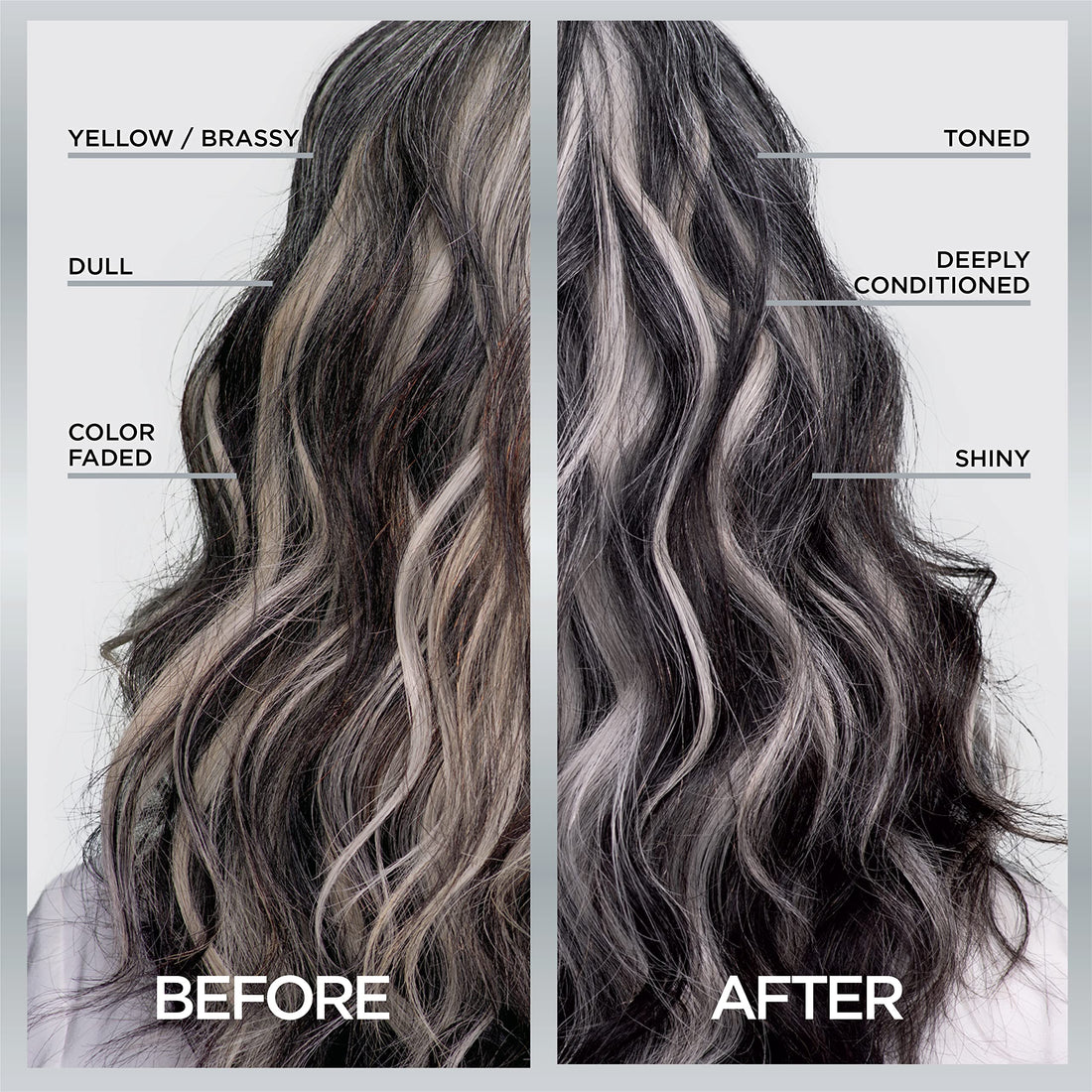 L’Oreal Paris Le Color Gloss One Step In-Shower Toning Hair Gloss for Bleached Hair, Neutralizes Brass, Conditions & Boosts Shine, Platinum Pearl, 4 Ounce