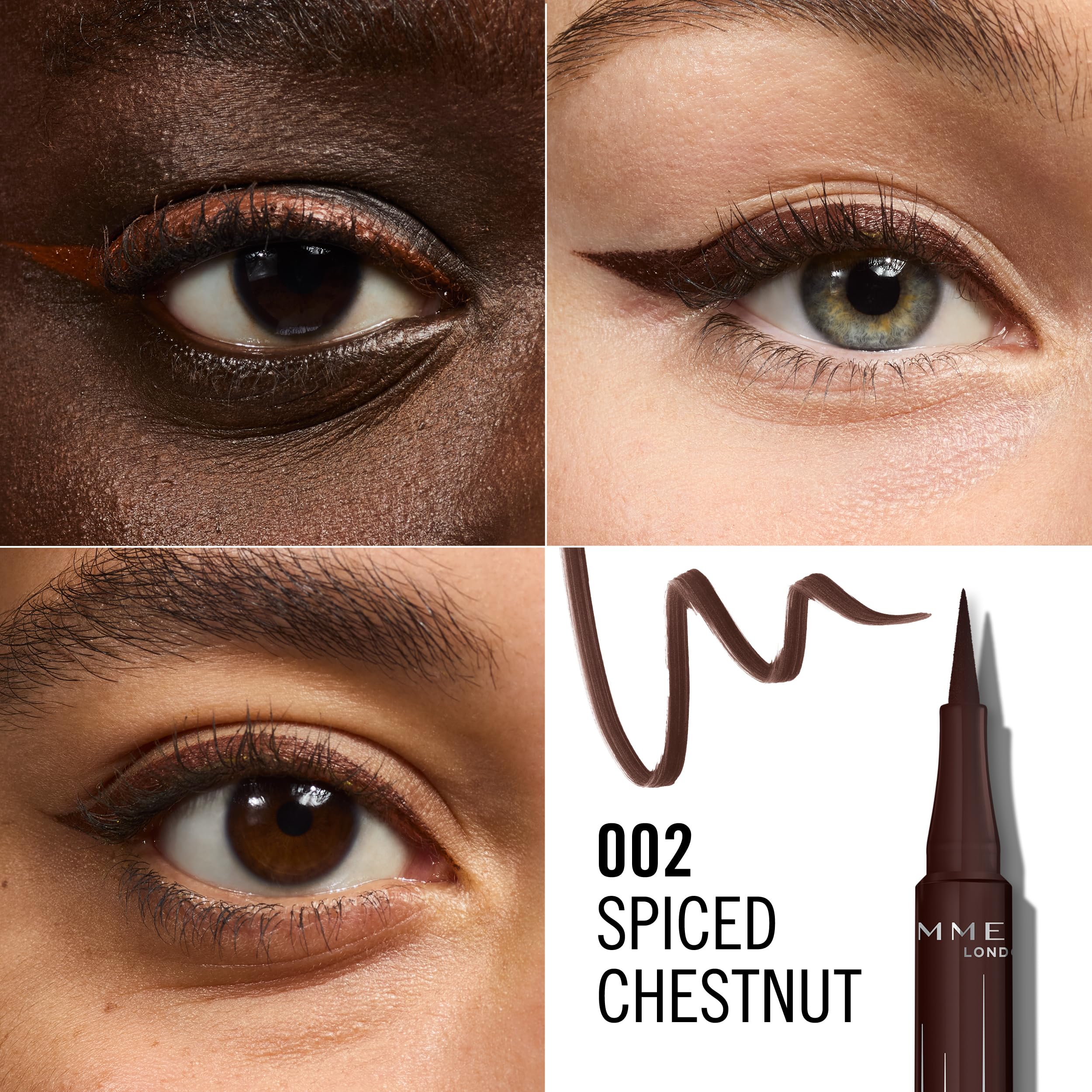 Rimmel Wonder'Ink Liquid Eyeliner, Black, 1 ml Halalzen