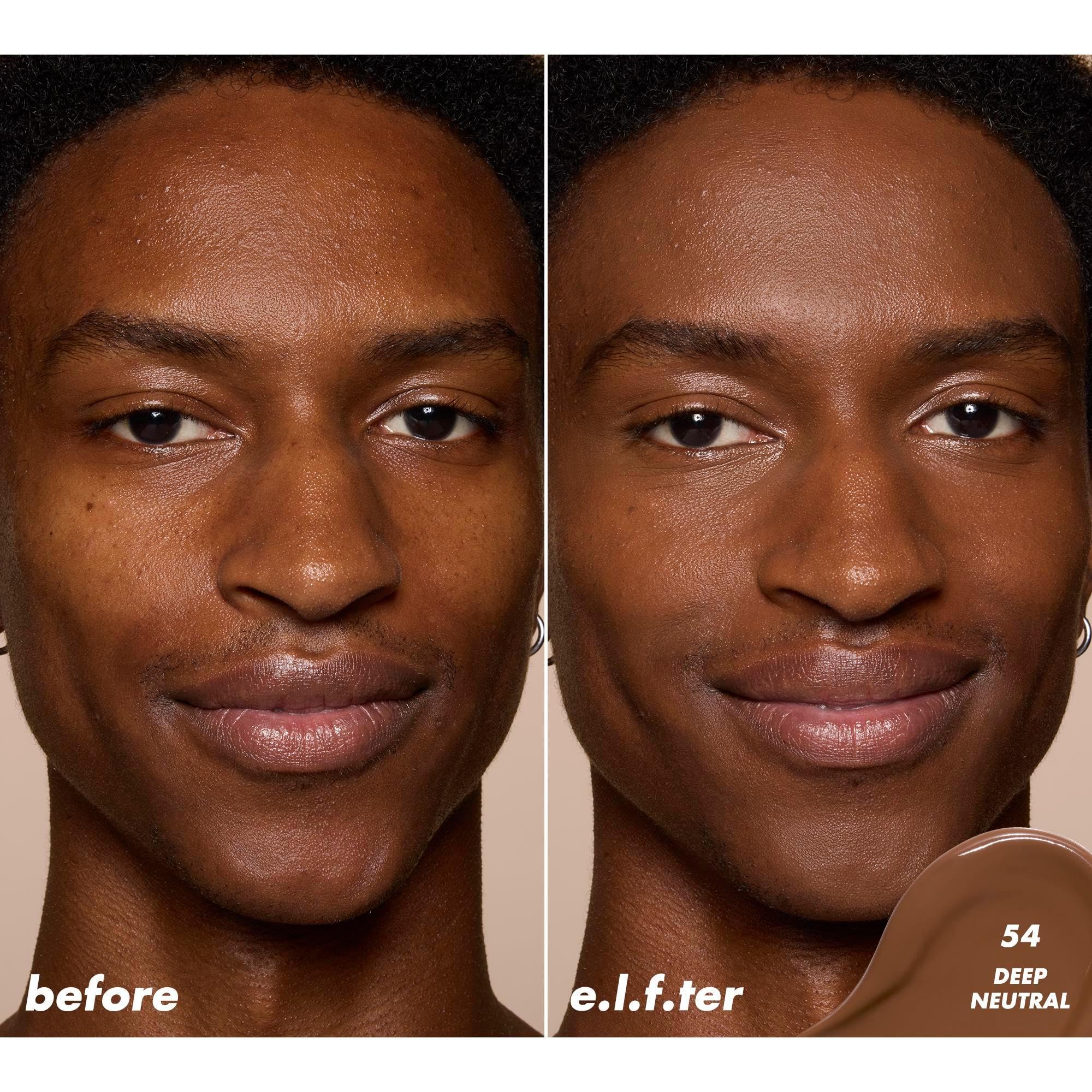 e.l.f. Soft Glam Satin Concealer, Medium Coverage for Blemishes & Under-Eye, Crease-Resistant, Long-Lasting, Vegan & Cruelty-Free, 13 Fair Neutral Halalzen