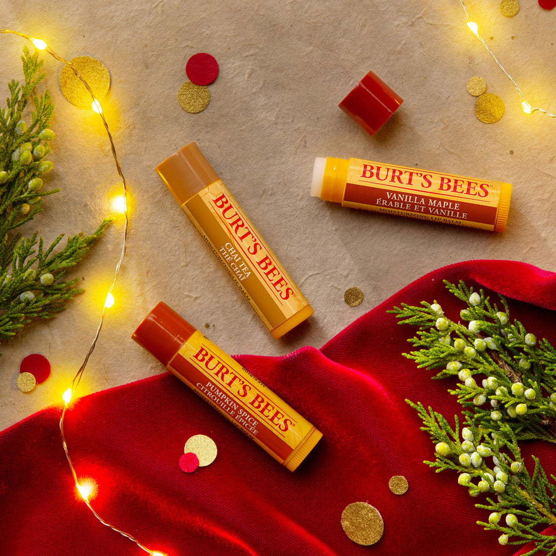 Burt's Bees Lip Balm Pomegranate, Moisturising Lip Balm With Beeswax & Vitamin E, 100% Natural Origin, 4.25g Halalzen