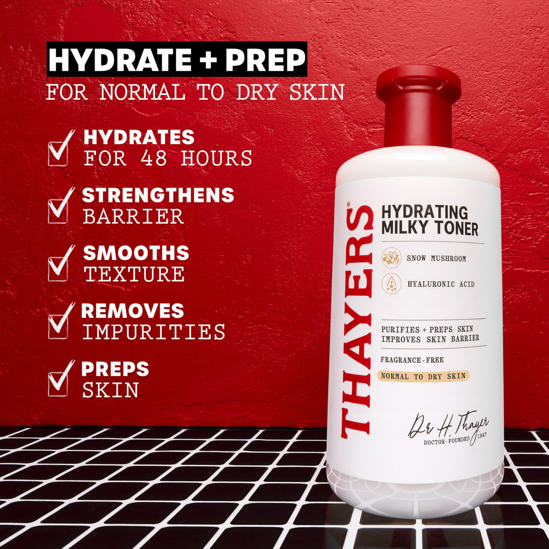 Thayers Witch Hazel Facial Gentle Rose Petal Toner Lotion with Organic Aloe Vera, All Day Hydration, Redue Pores & Improve Skin Texture, Vegan & Alcohol Free, 355ml