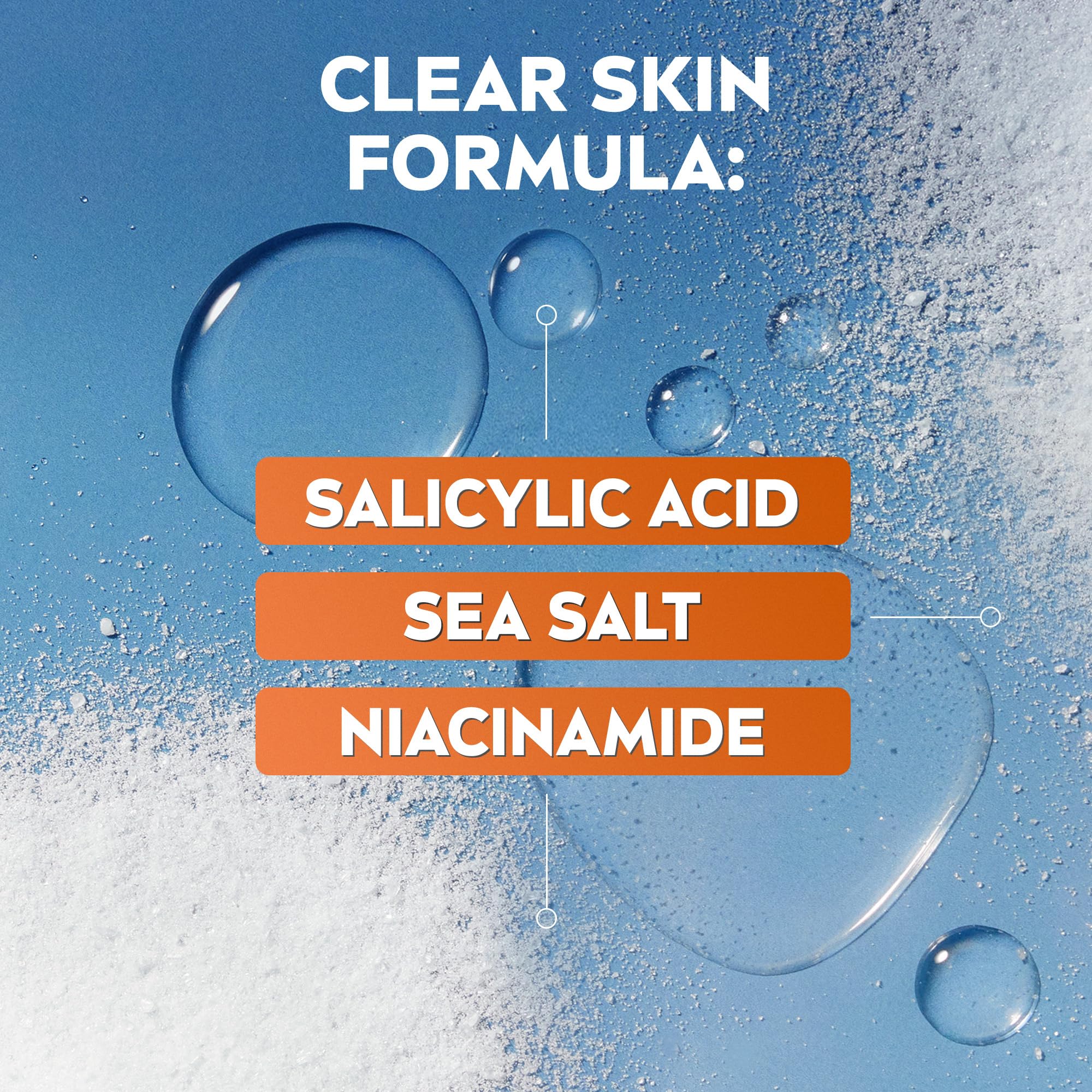 NIVEA Derma Skin Clear Scrub (150ml), Exfoliating Face Scrub, Salicylic Acid Face Wash Enriched with Niacinamide to Unclog Pores and Refine Textures, For Blemish-Prone Skin