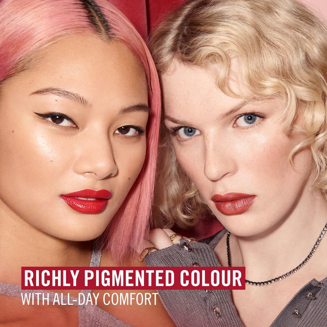 Rimmel Lasting Finish Lipstick 206 Pink-Key-Promise, Creamy Satin Finish, Long Lasting 8 HR Wear, Comfortable Formula, Rich Pigment Halalzen