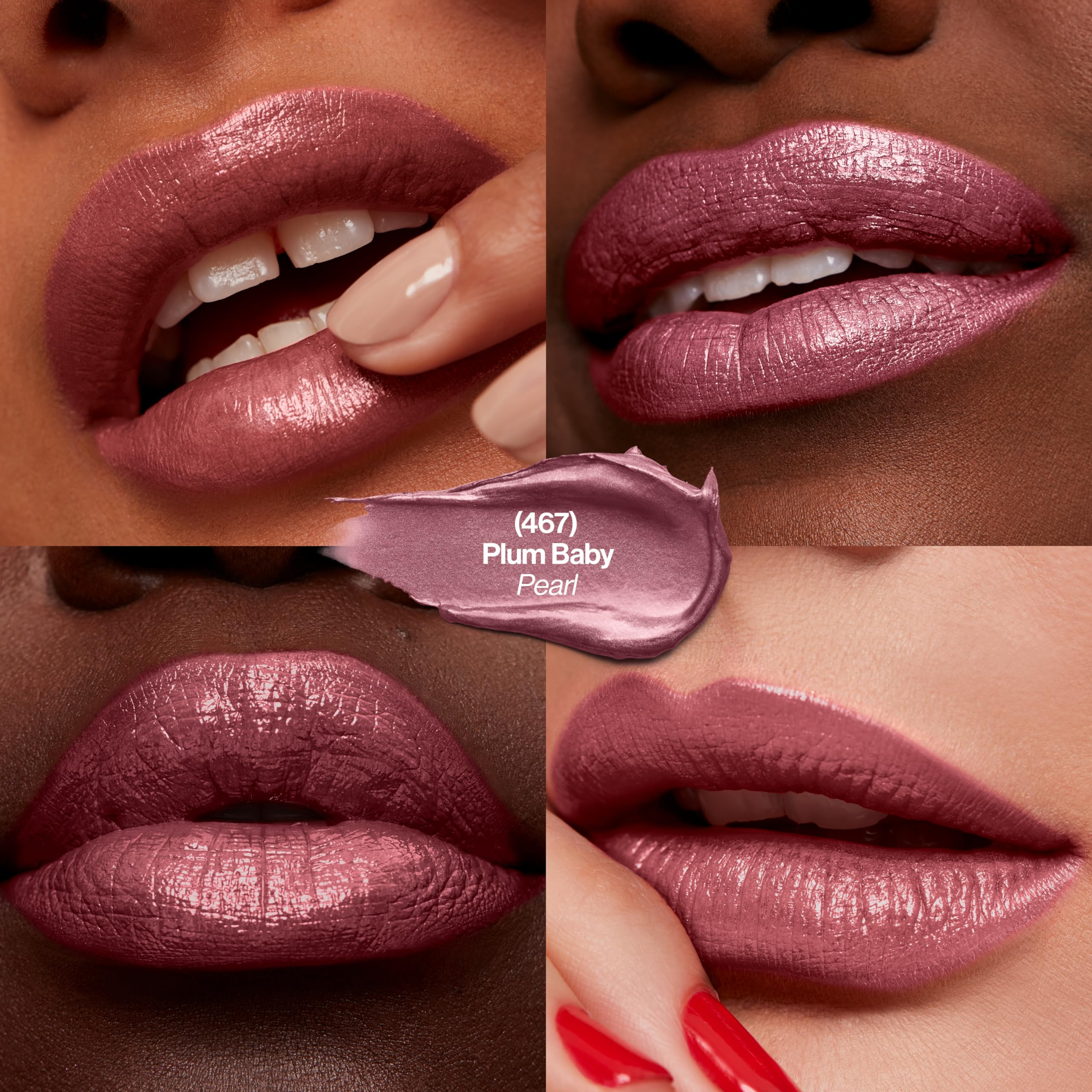 Revlon Super Lustrous Lipstick, Creamy Formula For Soft, Fuller-Looking Lips, Moisturized Feel, 764 On the Mauve, 0.15 oz