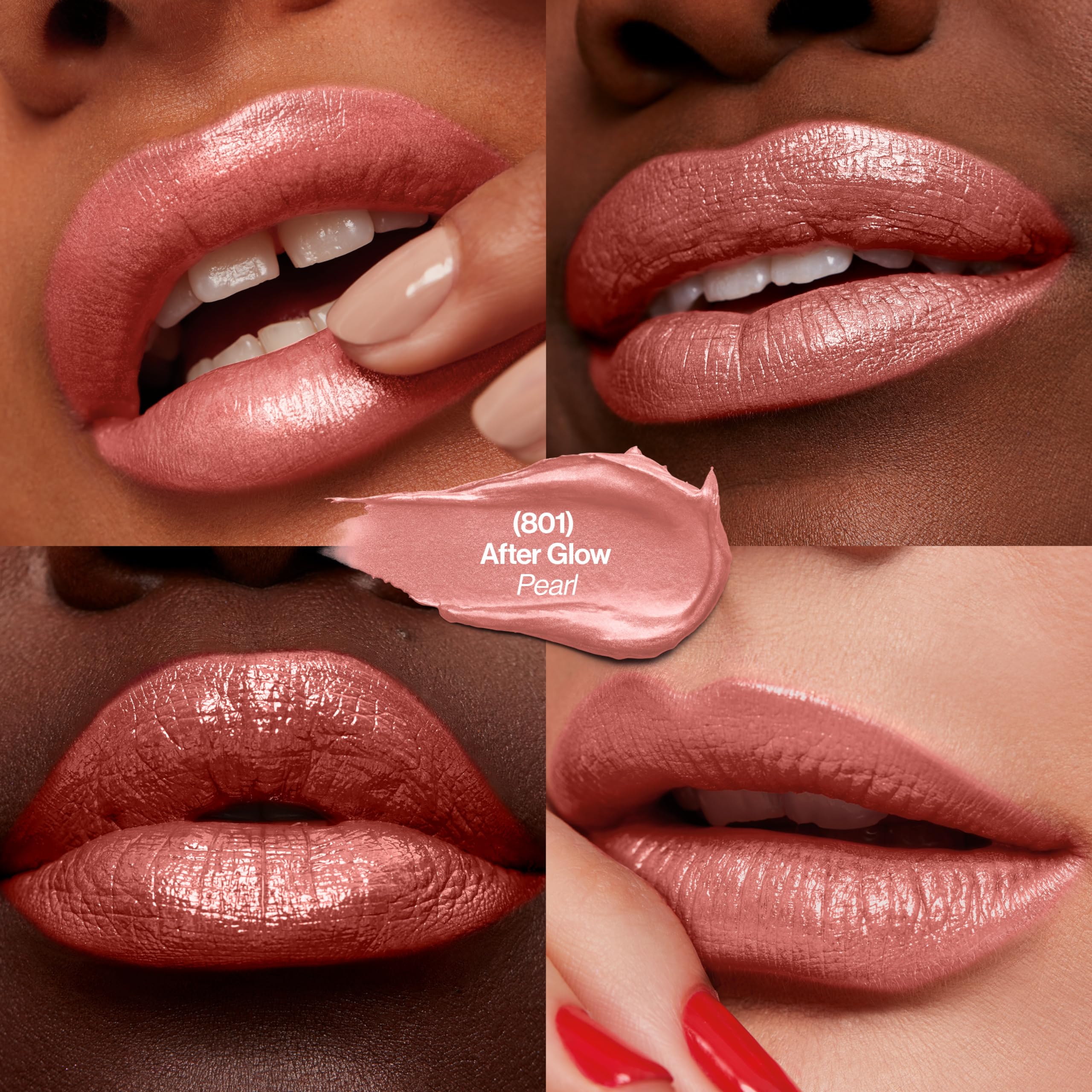 Revlon Super Lustrous Lipstick, High Impact Lipcolour with Moisturising Creamy Formula, Infused with Vitamin E and Avocado Oil in Pink, Pink in the Afternoon (415) Halalzen