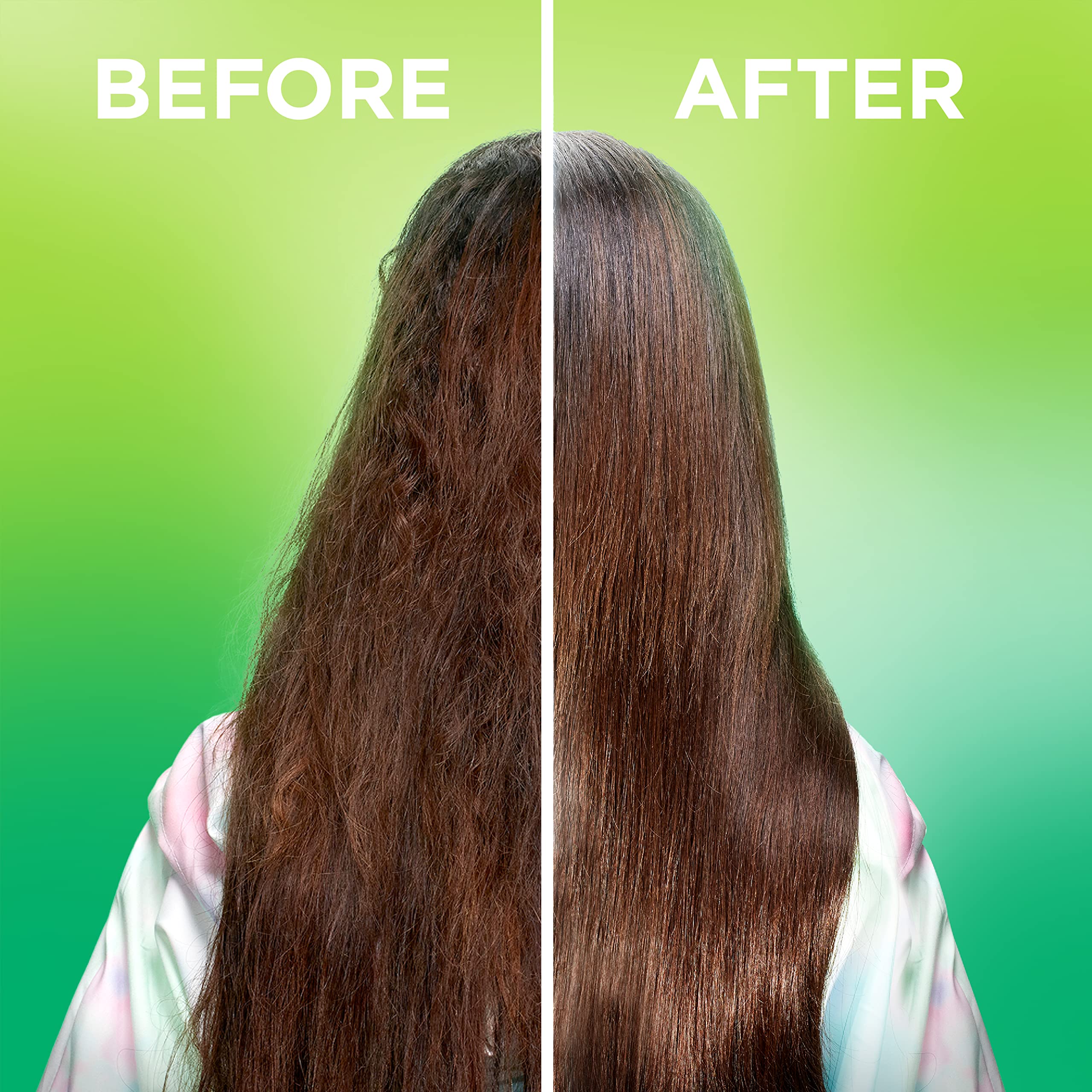 Garnier Fructis Sleek & Shine Moroccan Sleek Smoothing Oil for Frizzy, Dry Hair, Argan Oil, 3.75 Fl Oz, 2 Count (Packaging May Vary) Halalzen