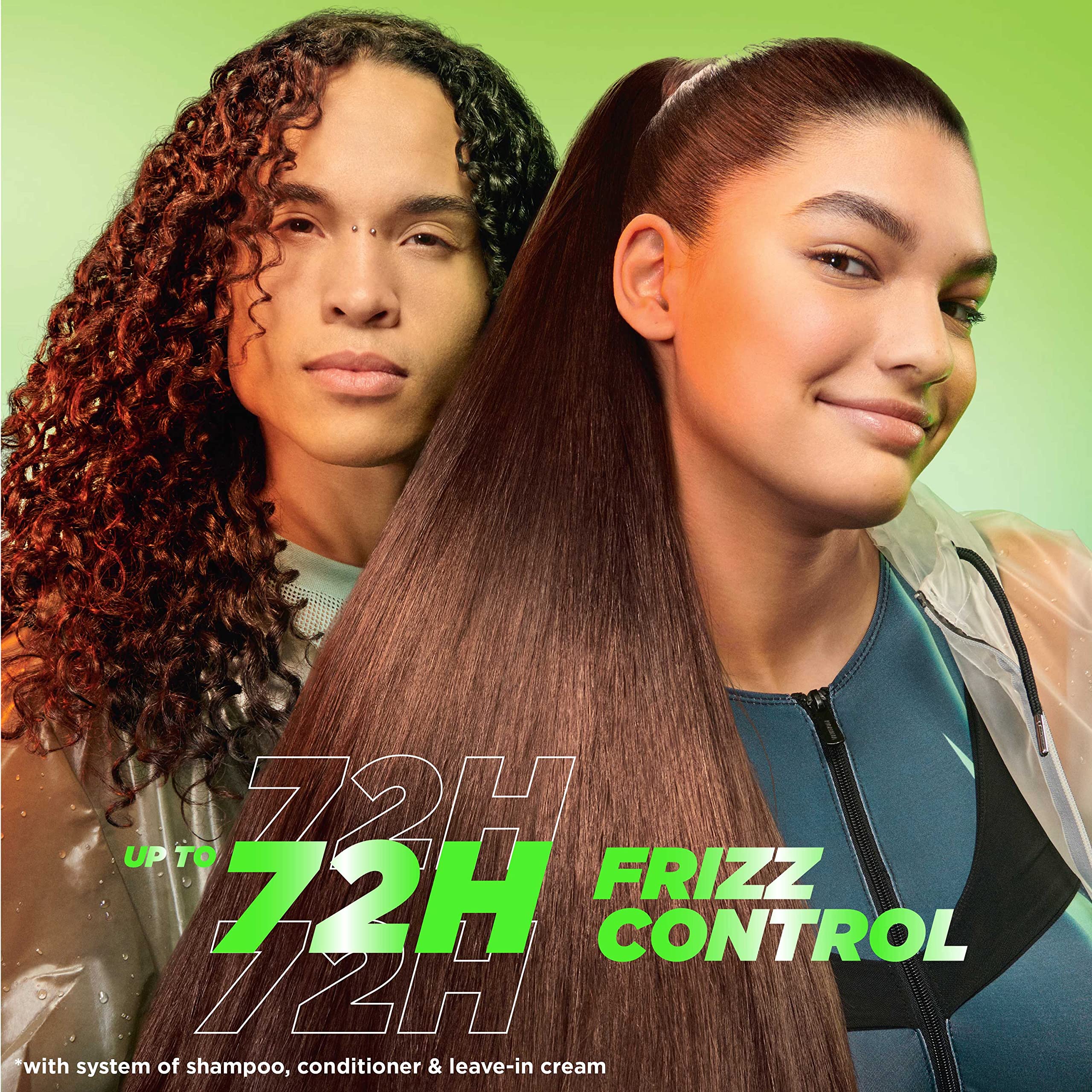 Garnier Fructis Sleek & Shine Anti-Frizz Serum for Frizzy, Dry Hair, Argan Oil, 5.1 Fl Oz, 1 Count (Packaging May Vary) Halalzen