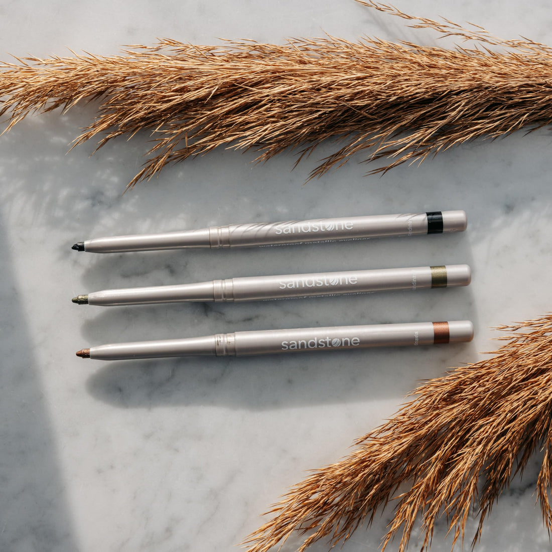 Sandstone Scandinavia Waterproof Eyeliner Pencil - Long-Lasting Gel Eye Liner for Sensitive Eyes - Hypoallergenic & Smudge-Proof - Fragrance-Free, Vegan & Allergy Tested (Black) Halalzen