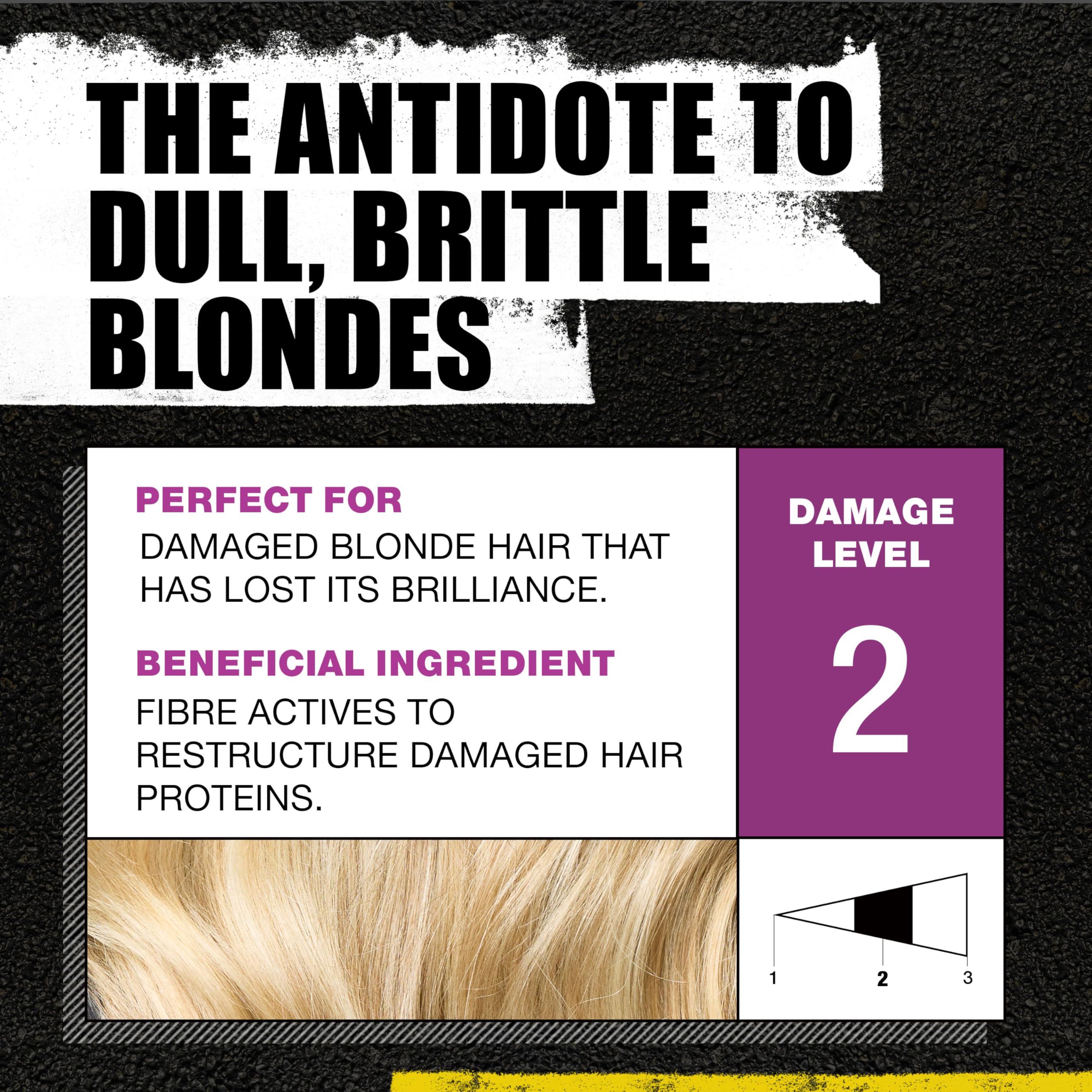 Bed Head by TIGI Dumb Blonde Shampoo & Conditioner Set, 2x 750ml, Keratin Hair Treatment for Bleached & Colour-Treated Hair, Moisturising Formula Repairs Dry Damaged Strands Halalzen