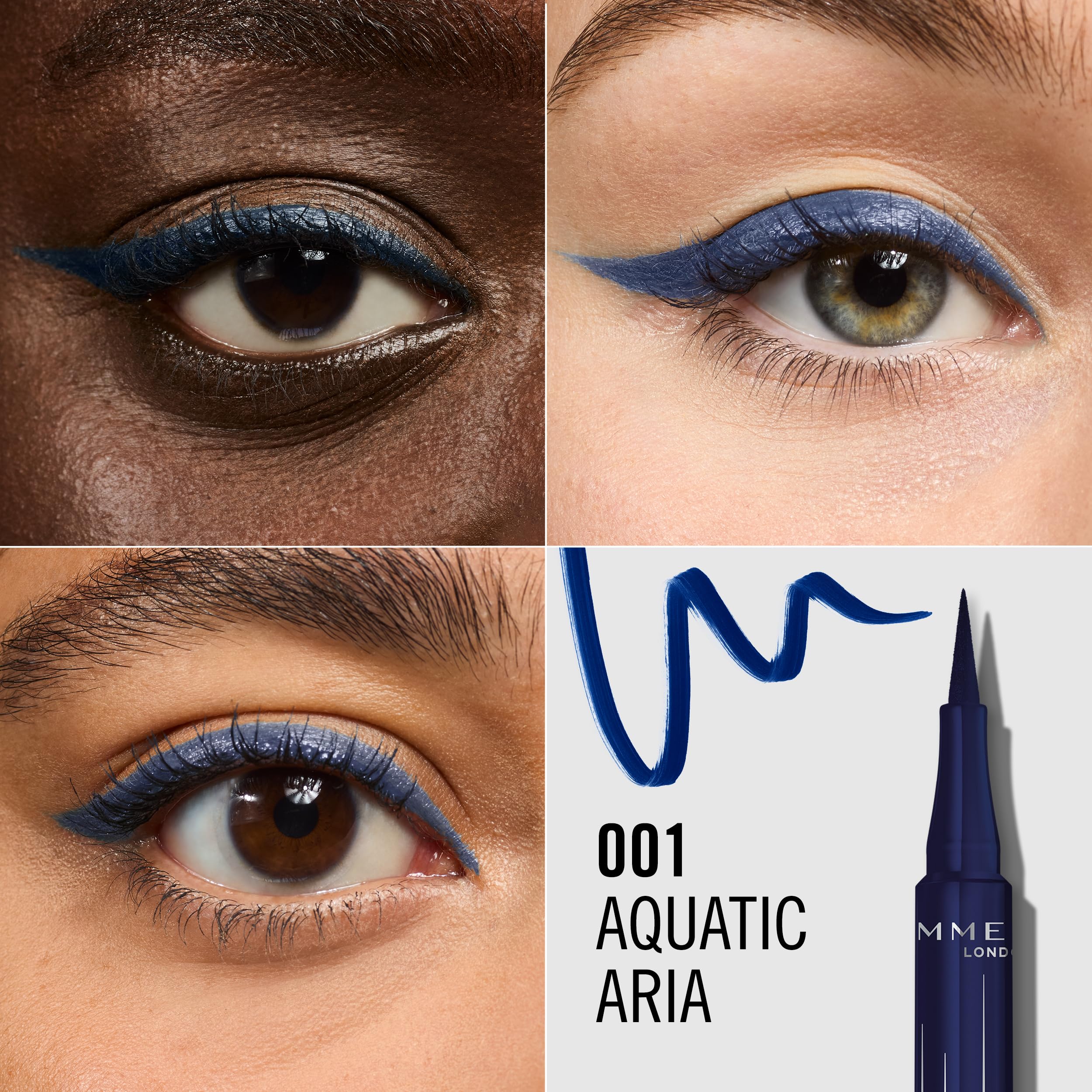 Rimmel Wonder'Ink Liquid Eyeliner, Black, 1 ml Halalzen