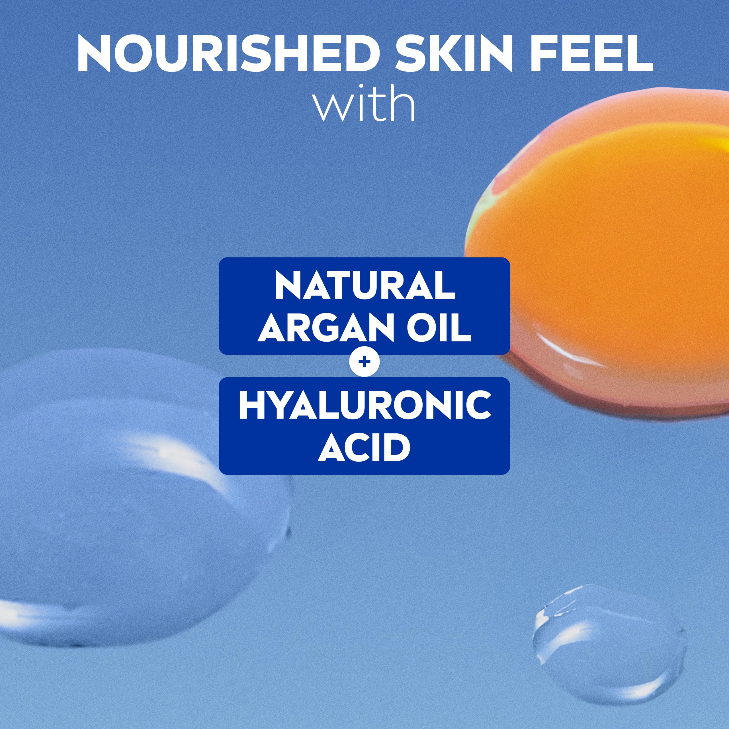 NIVEA Caring Cleansing Cream(150ml), Gentle Face Cleanser for Smooth, Healthy Complexion, Face Wash for Dry and Sensitive Skin