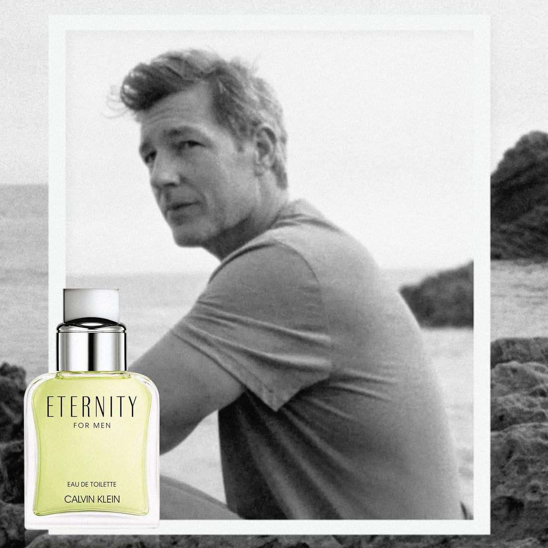 Calvin Klein Eternity, Eau de Toilette for Men, Fougere Fragrance with Notes of Bergamot, Geranium and Moss, Medium Longevity